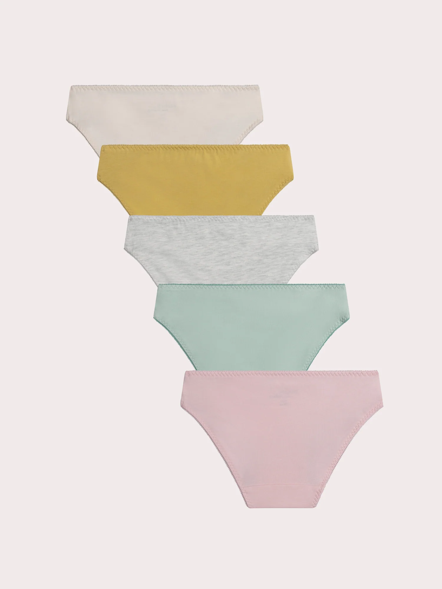 Lot de 5 culottes unies pour enfant fille - Image 5