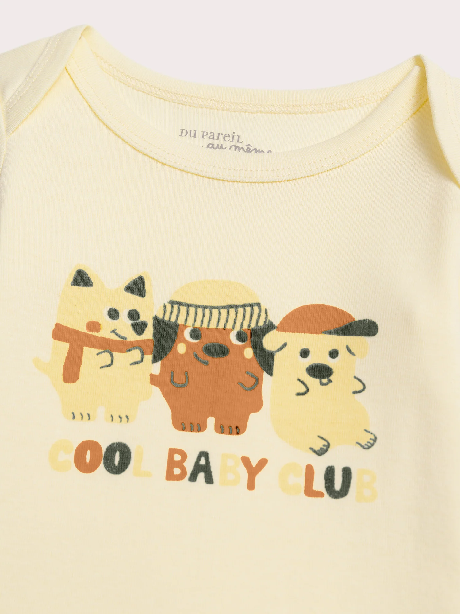 Lot de deux bodys joyeux pour bébé garçon - Image 3