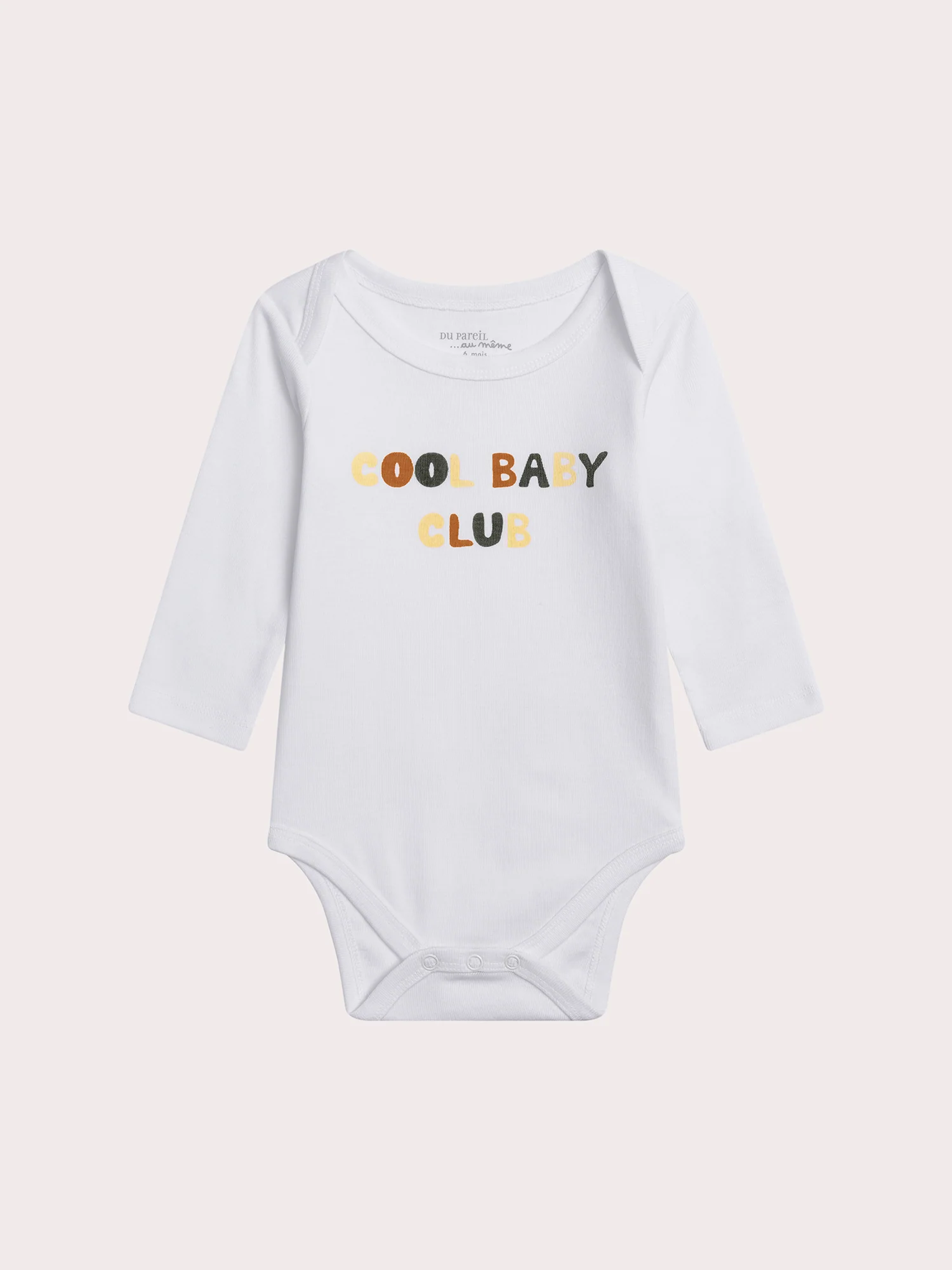 Lot de deux bodys joyeux pour bébé garçon - Image 5