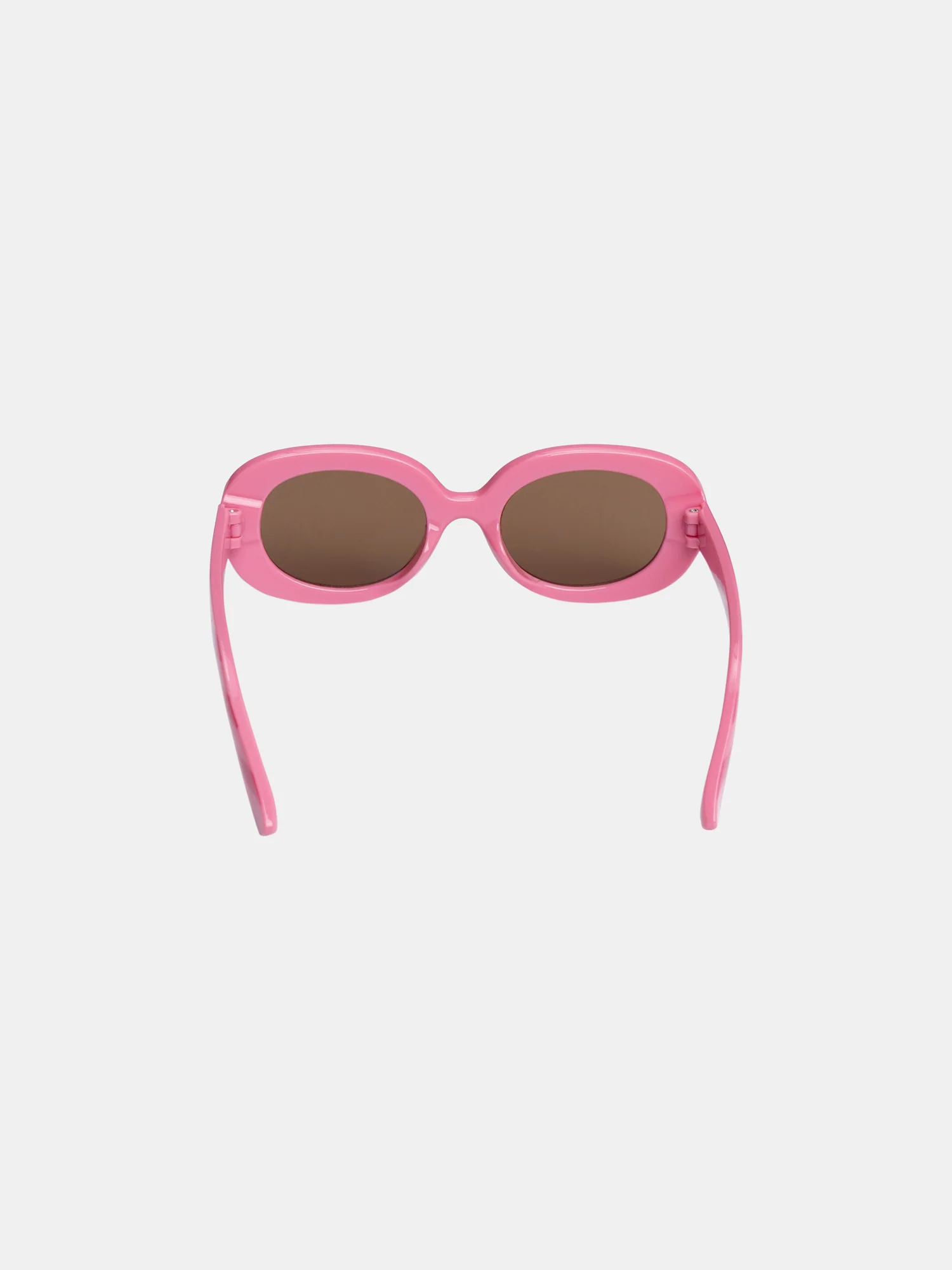 Lunettes de soleil à rayures roses pour fille - Image 4