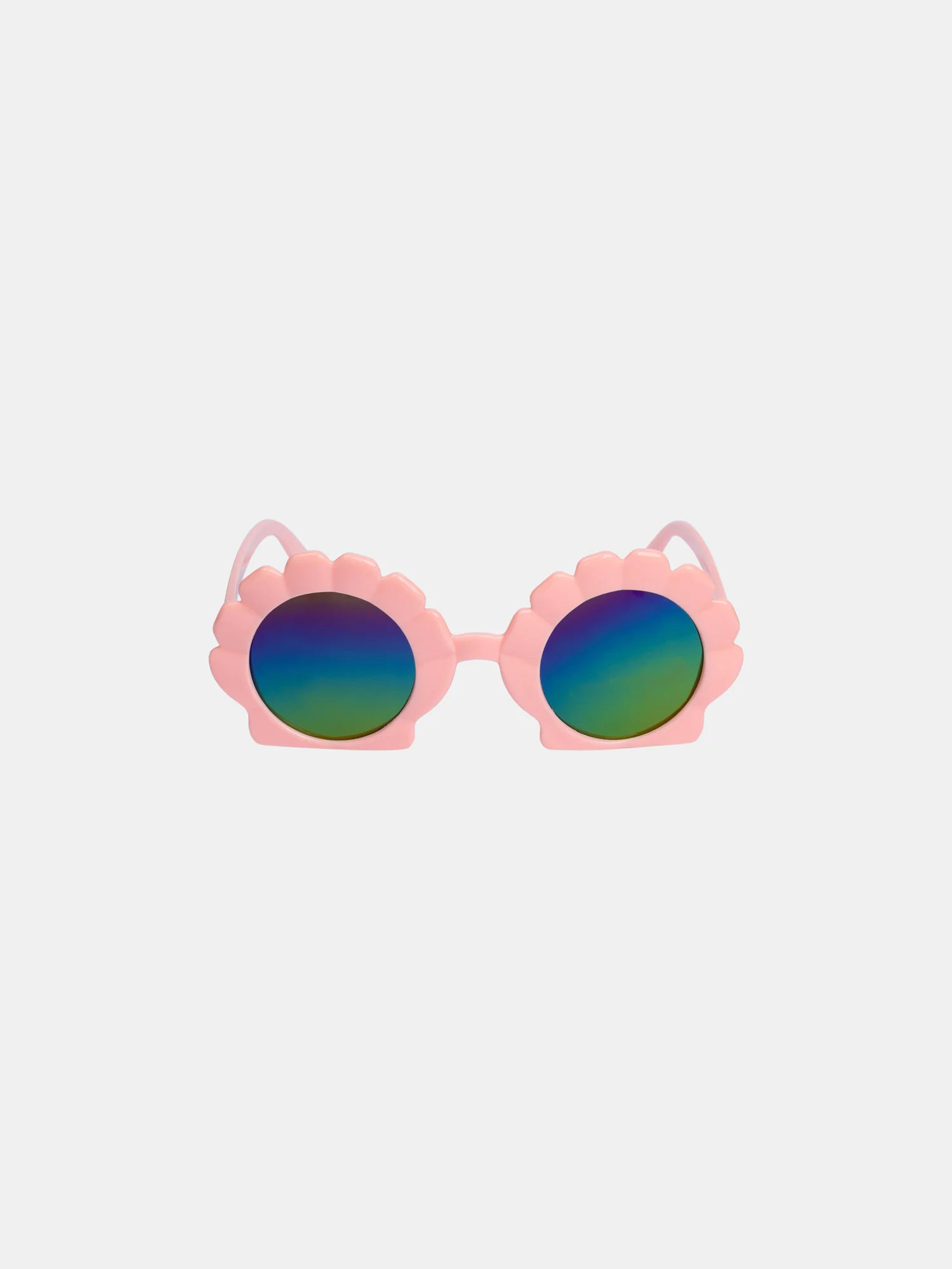 Lunettes de soleil coquillages rose pour fille