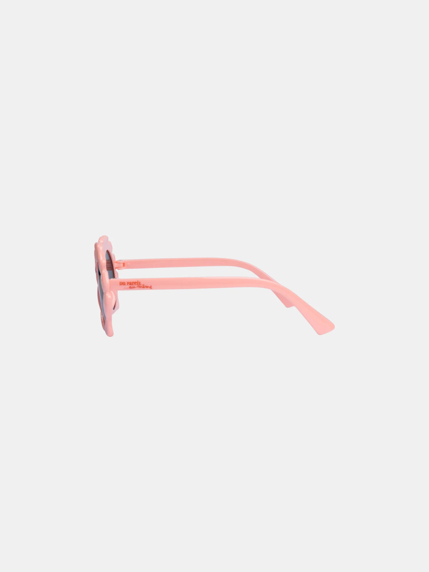 Lunettes de soleil coquillages rose pour fille - Image 3
