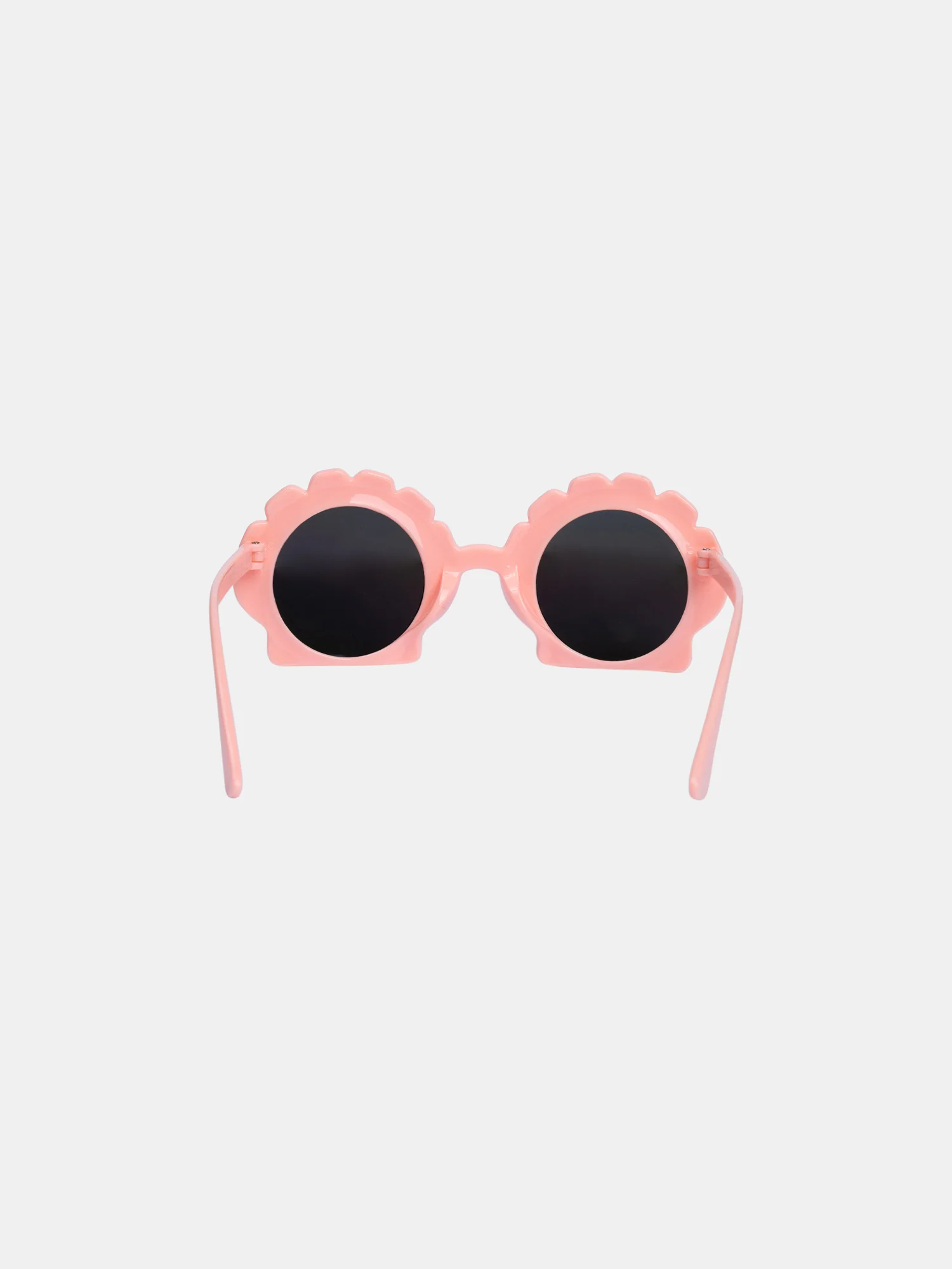 Lunettes de soleil coquillages rose pour fille - Image 4