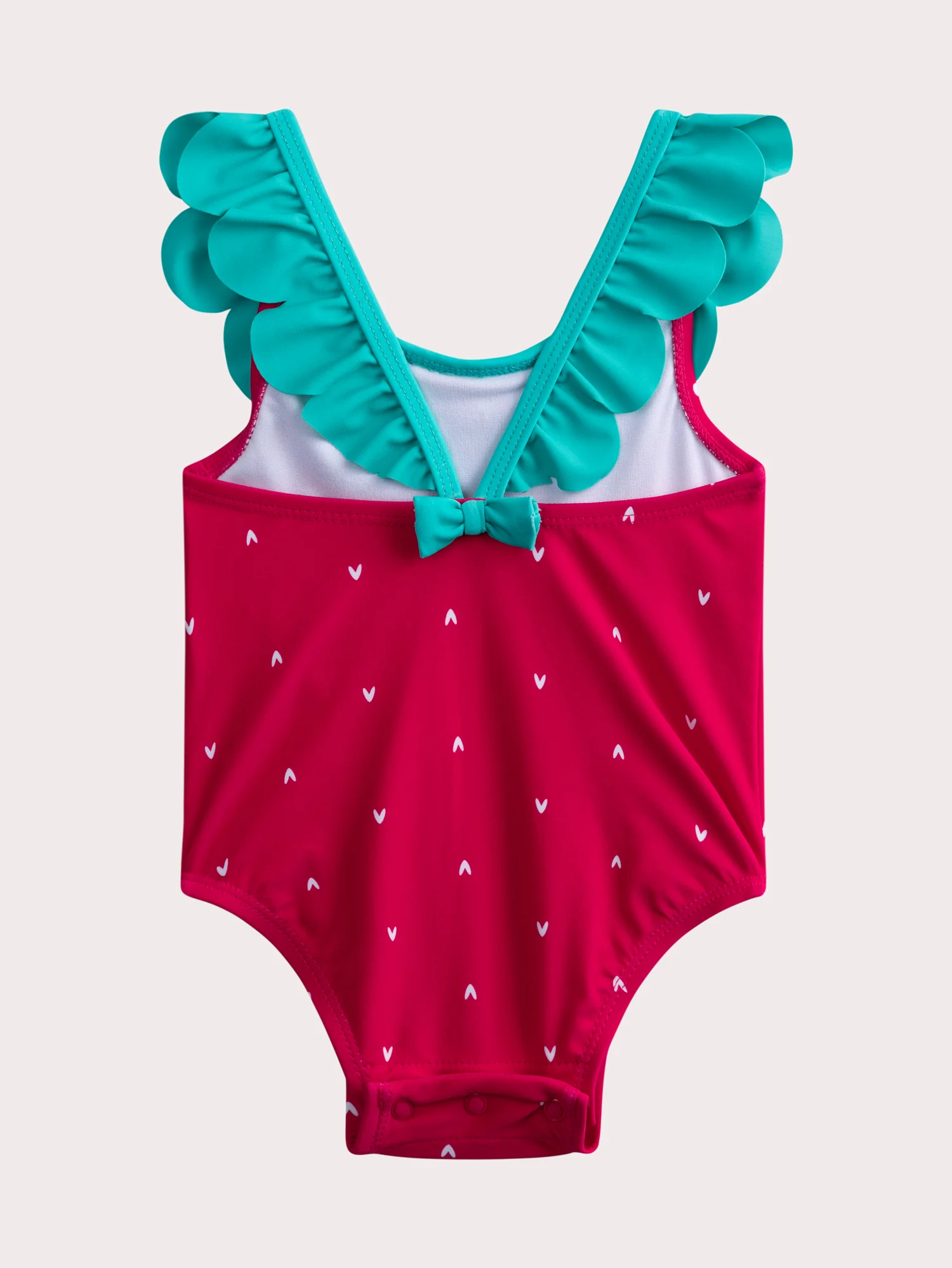 Maillot de bain 1 piece fraise pour bébé fille - Image 3