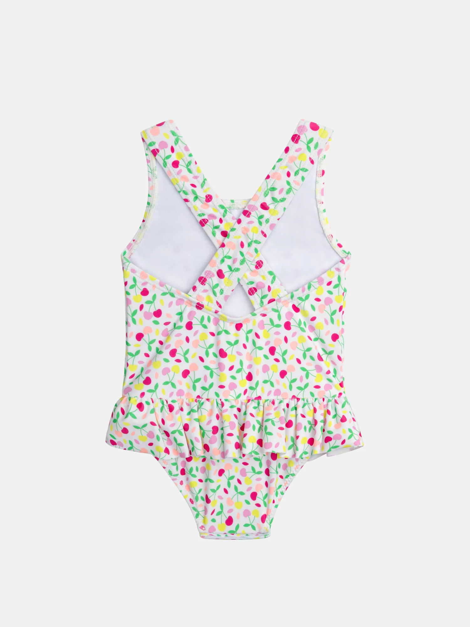 Maillot de bain 1 pièce imprimé cerises pour bébé fille - Image 3