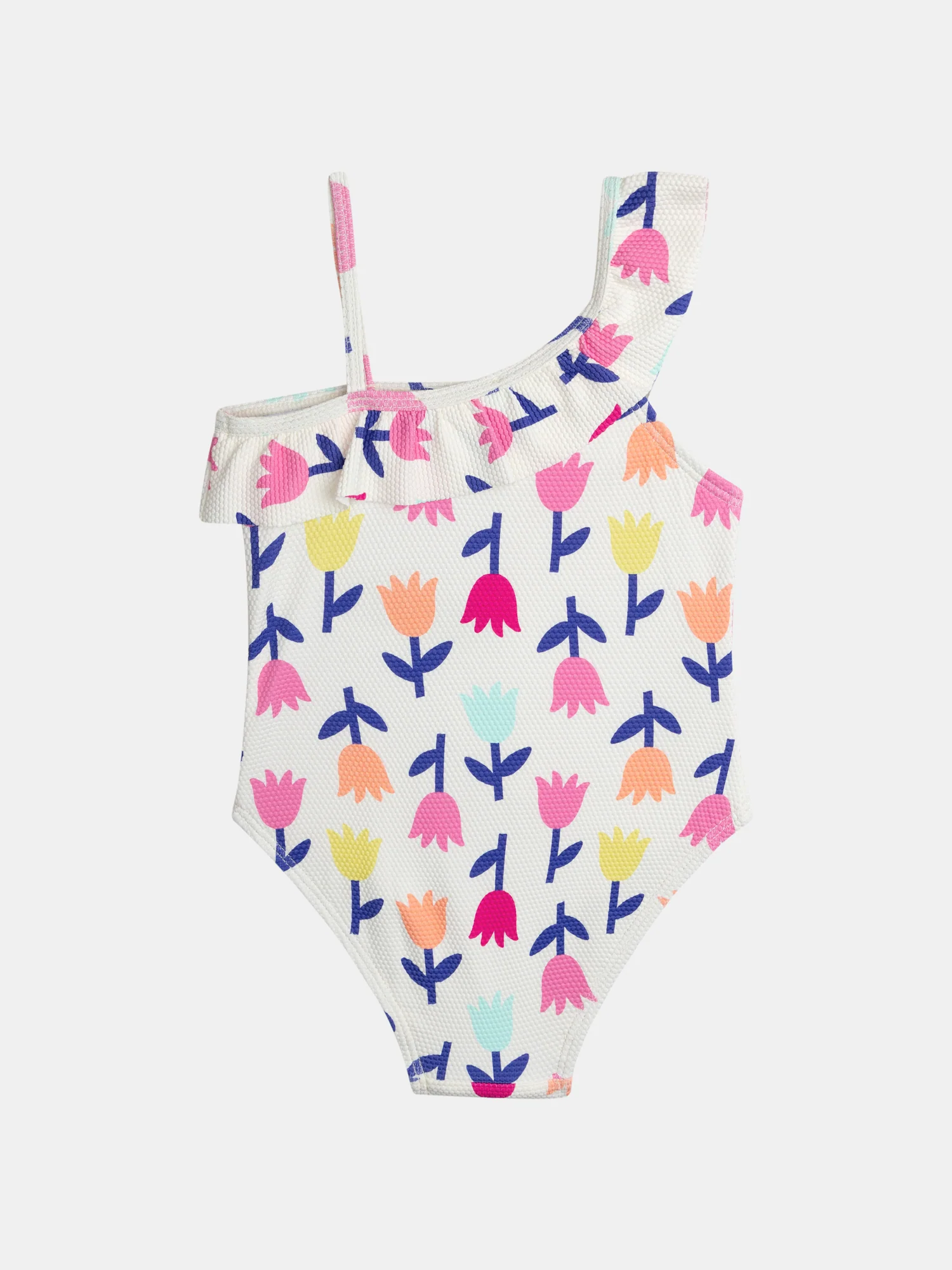 Maillot de bain 1 pièce imprimé tulipes pour fille - Image 5