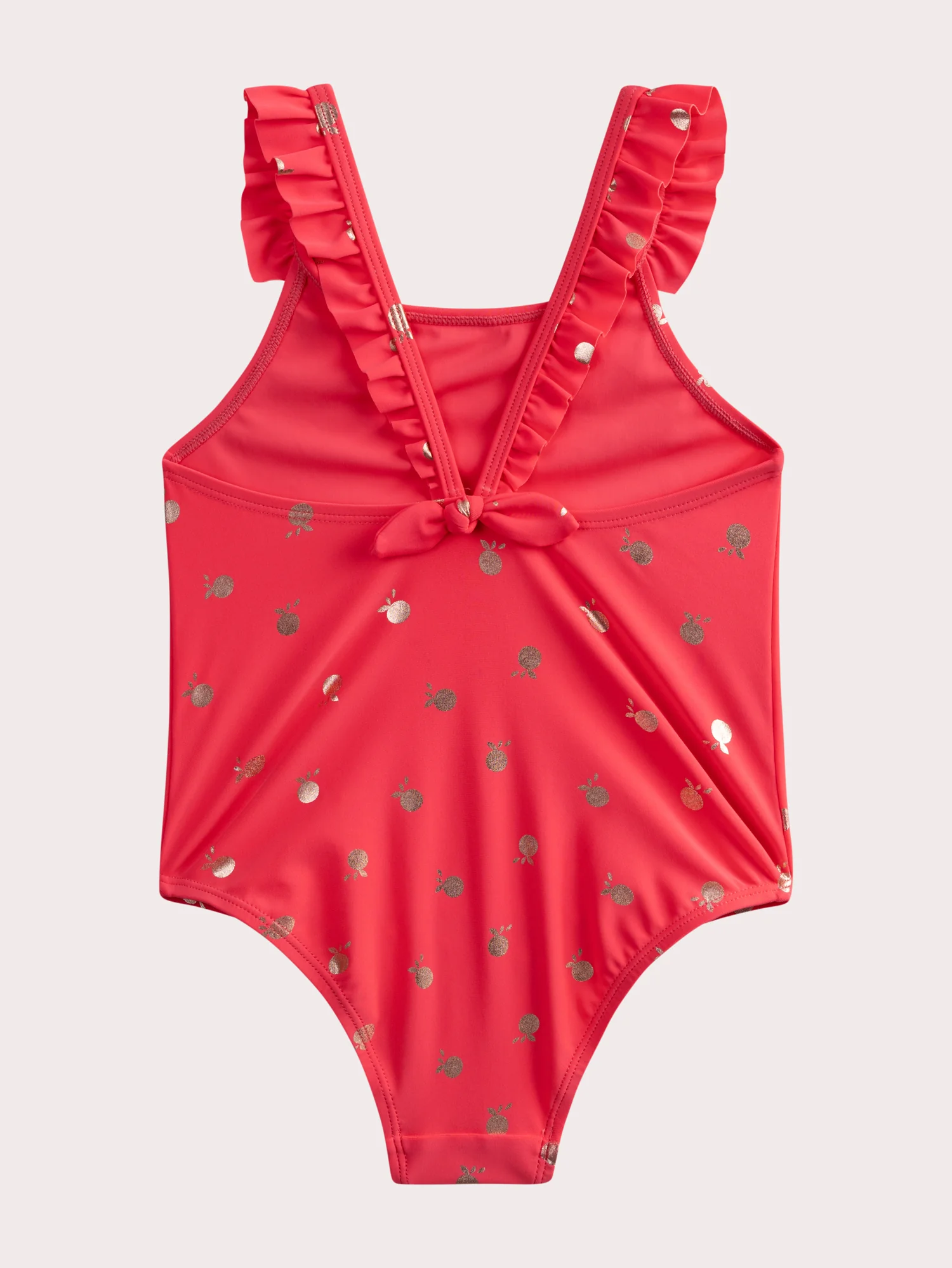 Maillot de bain 1 piece orange pour fille - Image 4