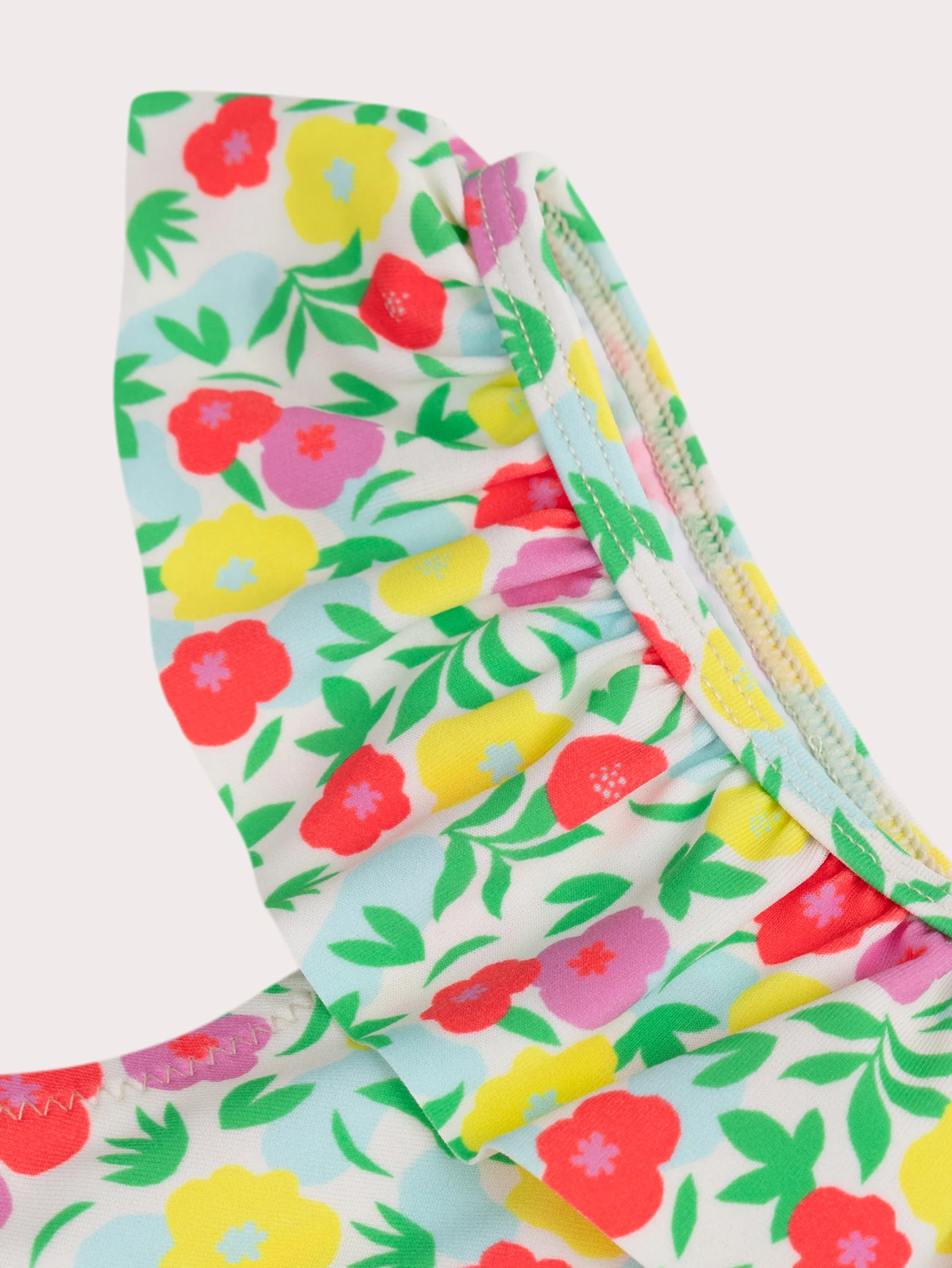 Maillot de bain 2 pieces fleuri pour fille - Image 4