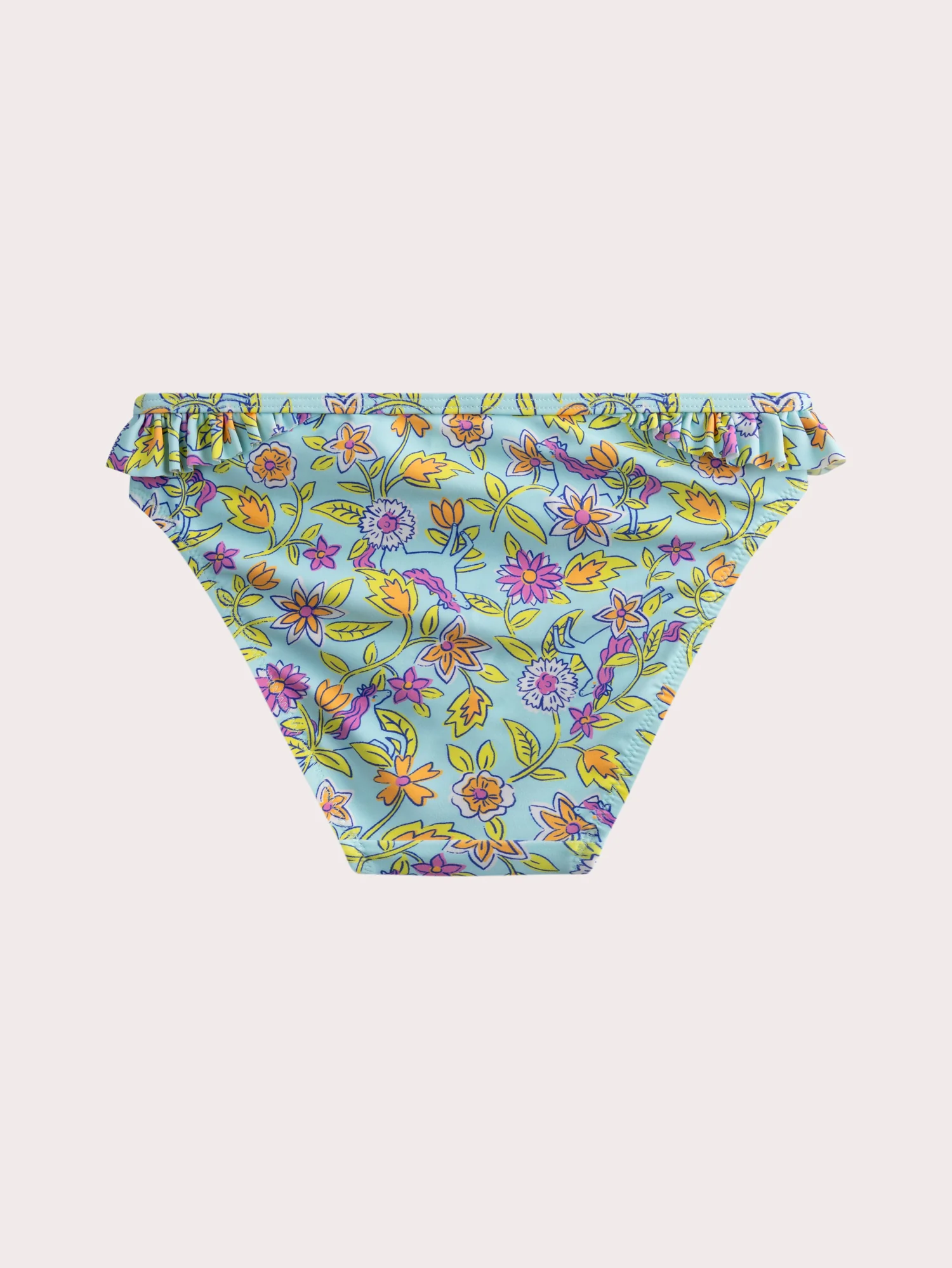 Maillot de bain 2 pieces imprimé fleuri pour fille - Image 8