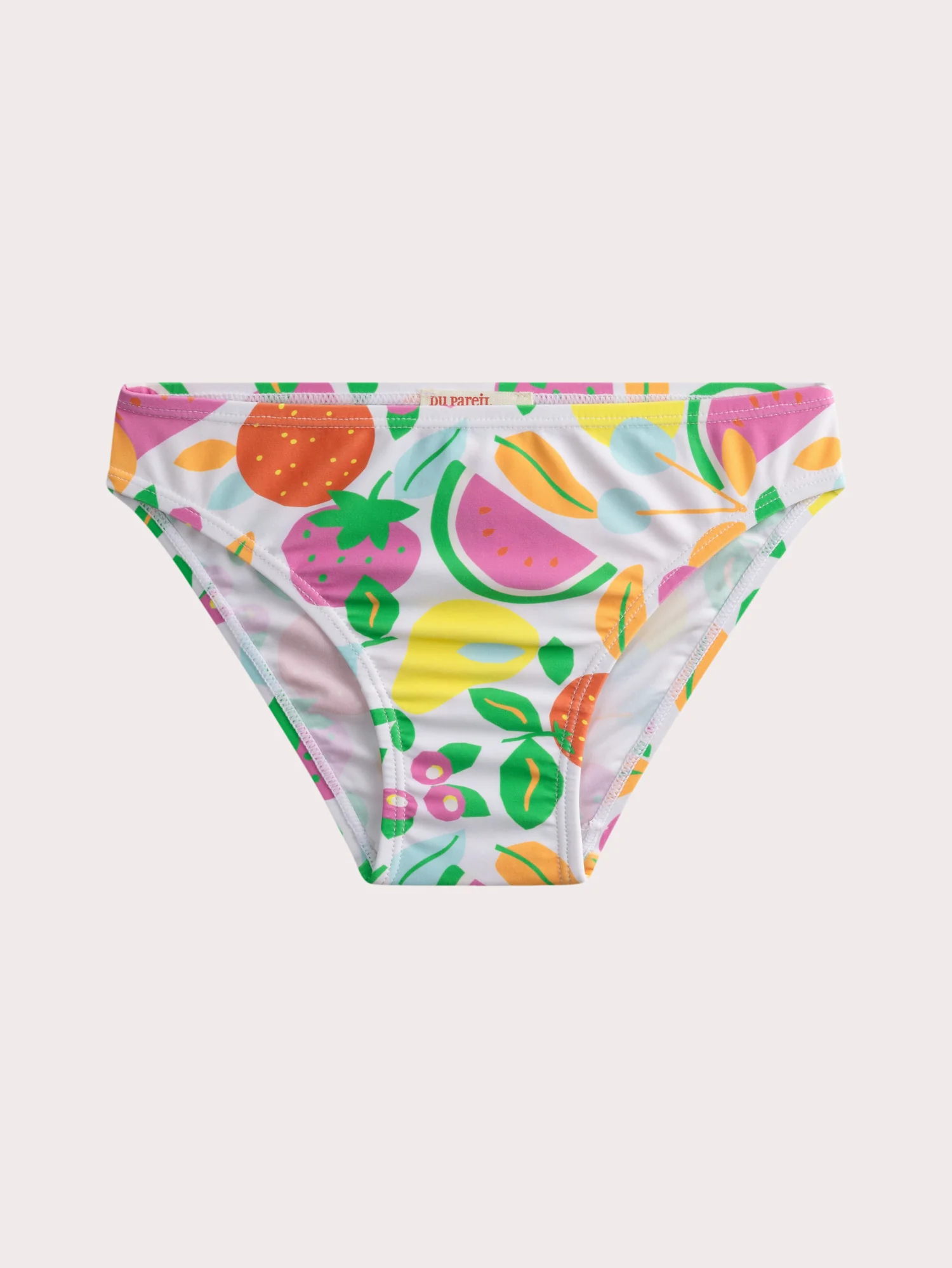 Maillot de bain 2 pieces imprimé fruits pour fille - Image 6
