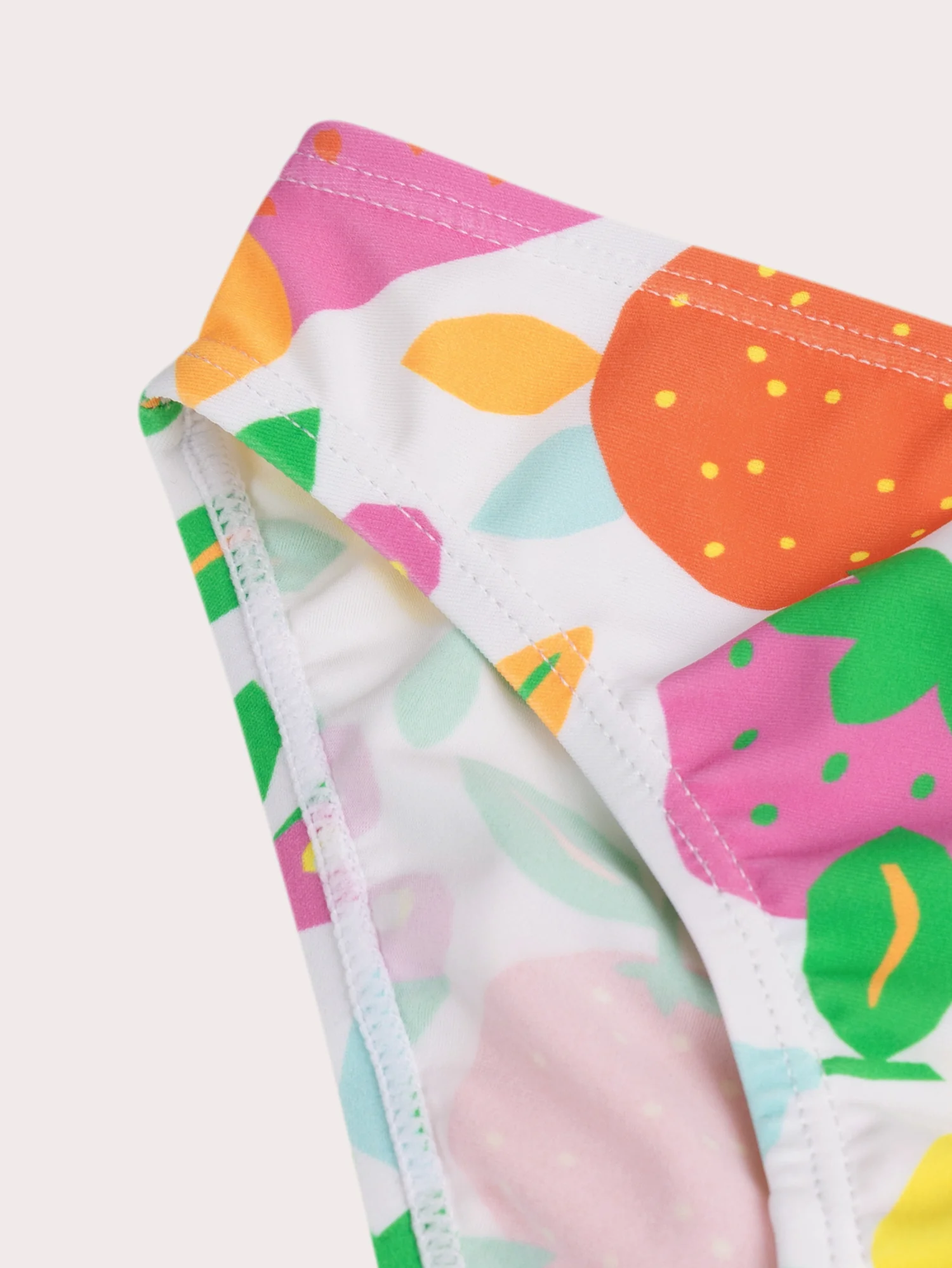 Maillot de bain 2 pieces imprimé fruits pour fille - Image 7