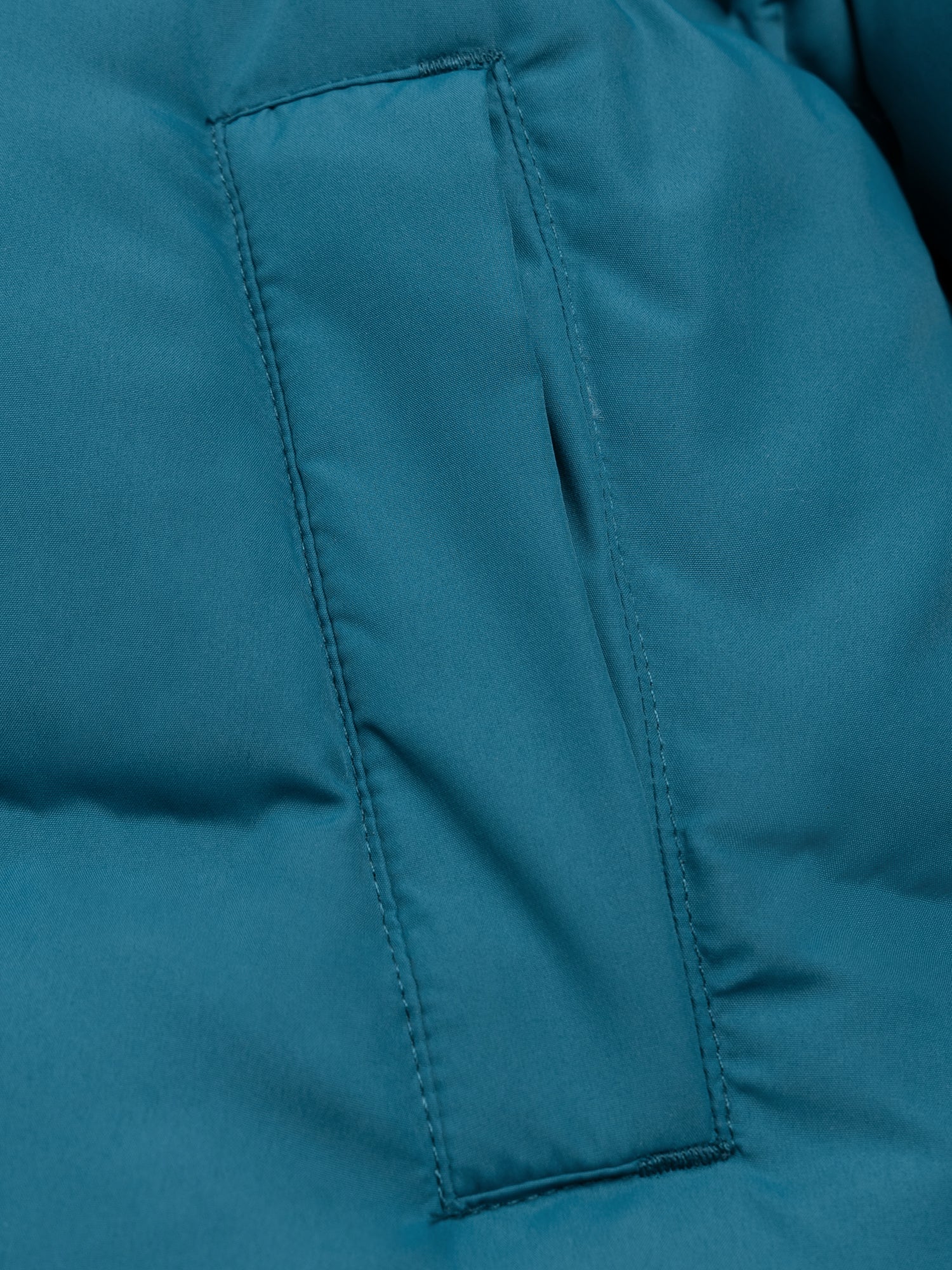 Manteau imperméable noir et bleu - Image 3