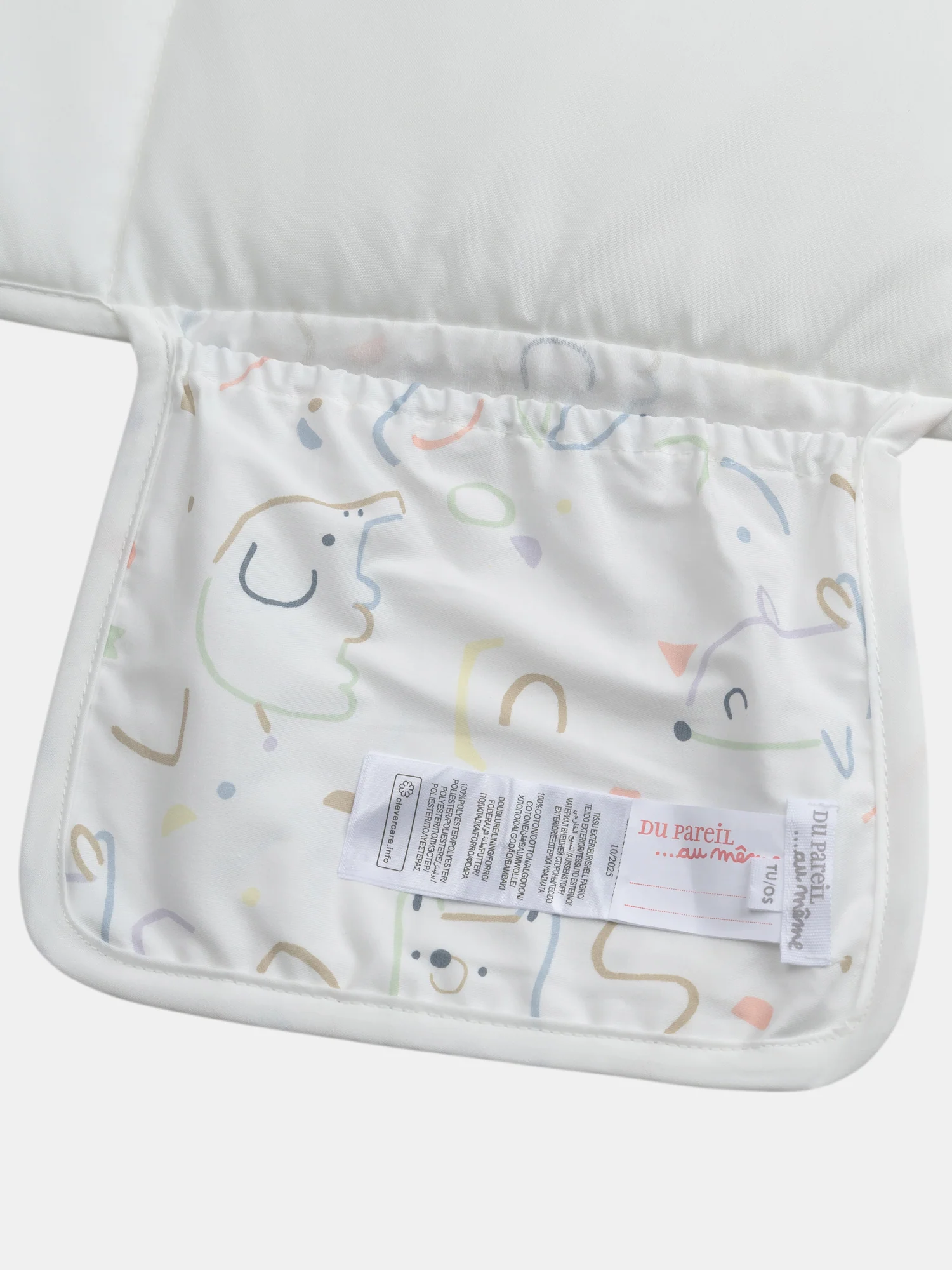 Matelas à langer à imprimé fantaisie naissance mixte - Image 3