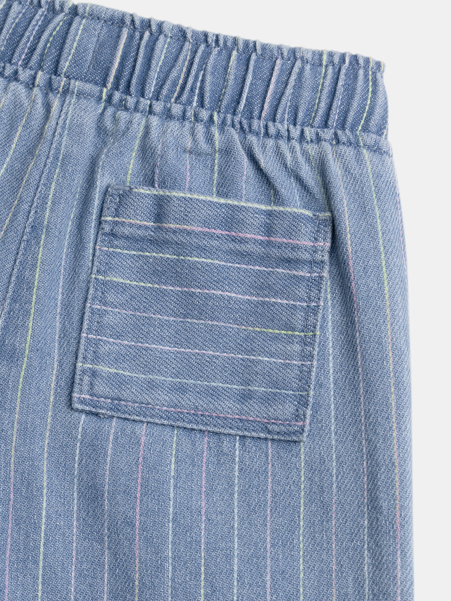 Pantalon en denim léger à rayures pour bébé fille - Image 5