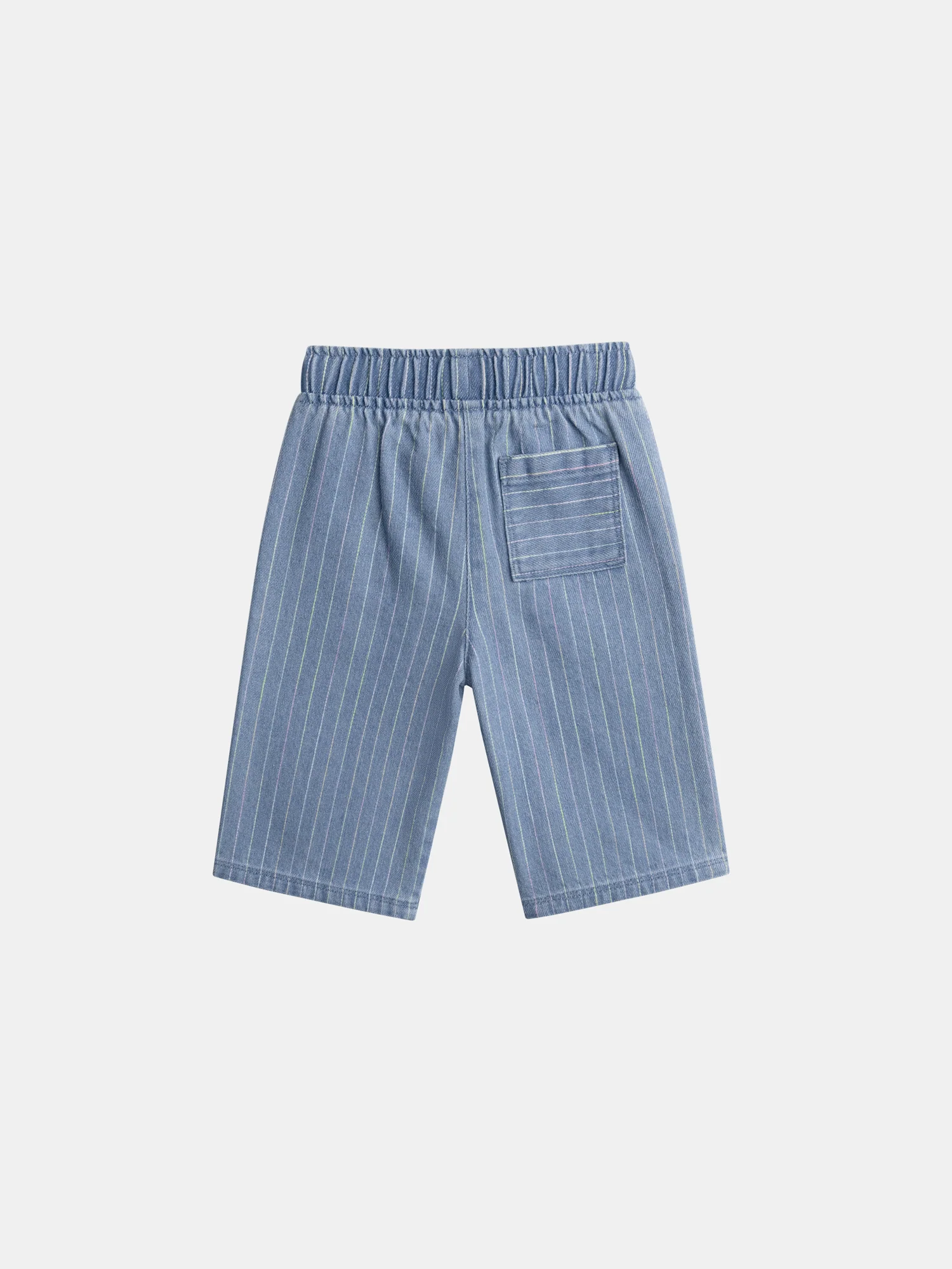 Pantalon en denim léger à rayures pour bébé fille - Image 6