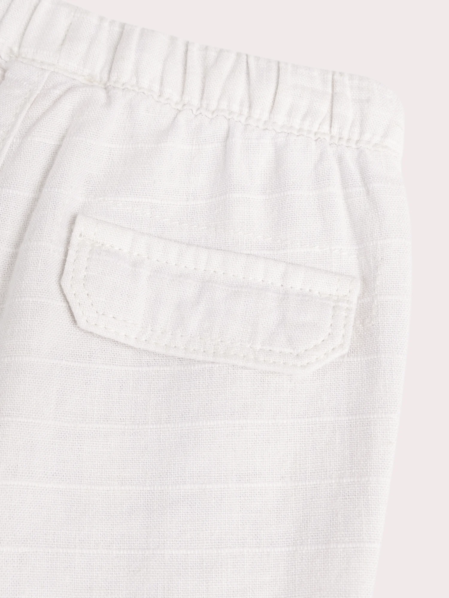 Pantalon blanc pour bébé garçon - Image 4