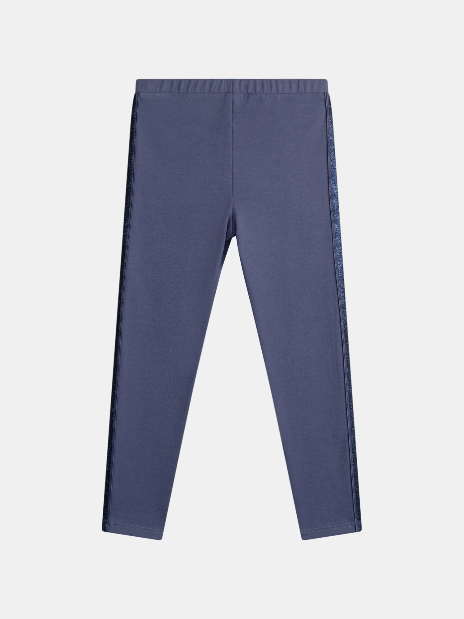 Pantalon bleu à bandes pailletées pour fille - Image 3