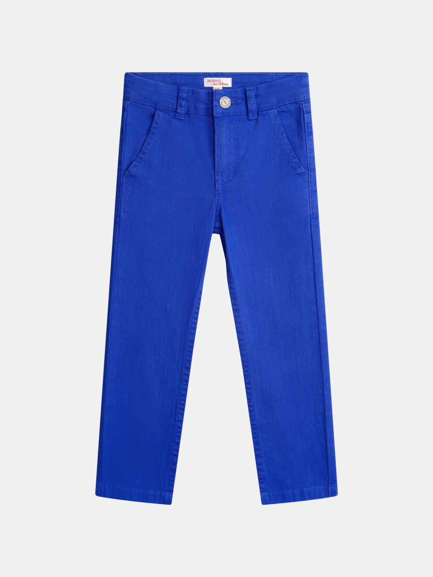 Pantalon bleu à poches pour garçon