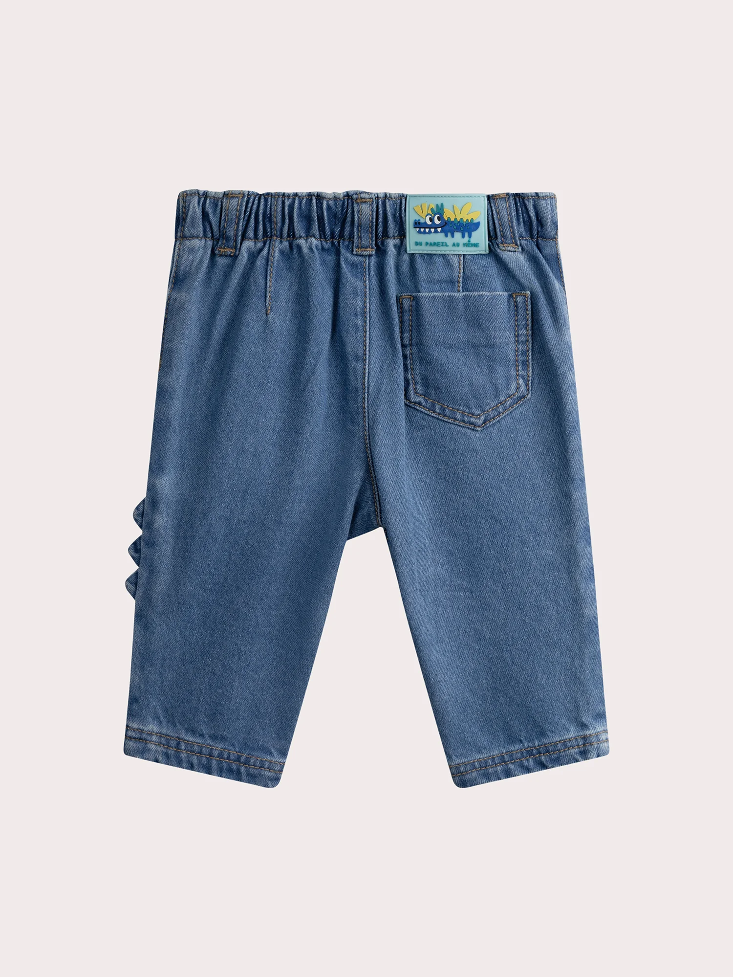 Pantalon bleu clair pour bébé garçon - Image 4