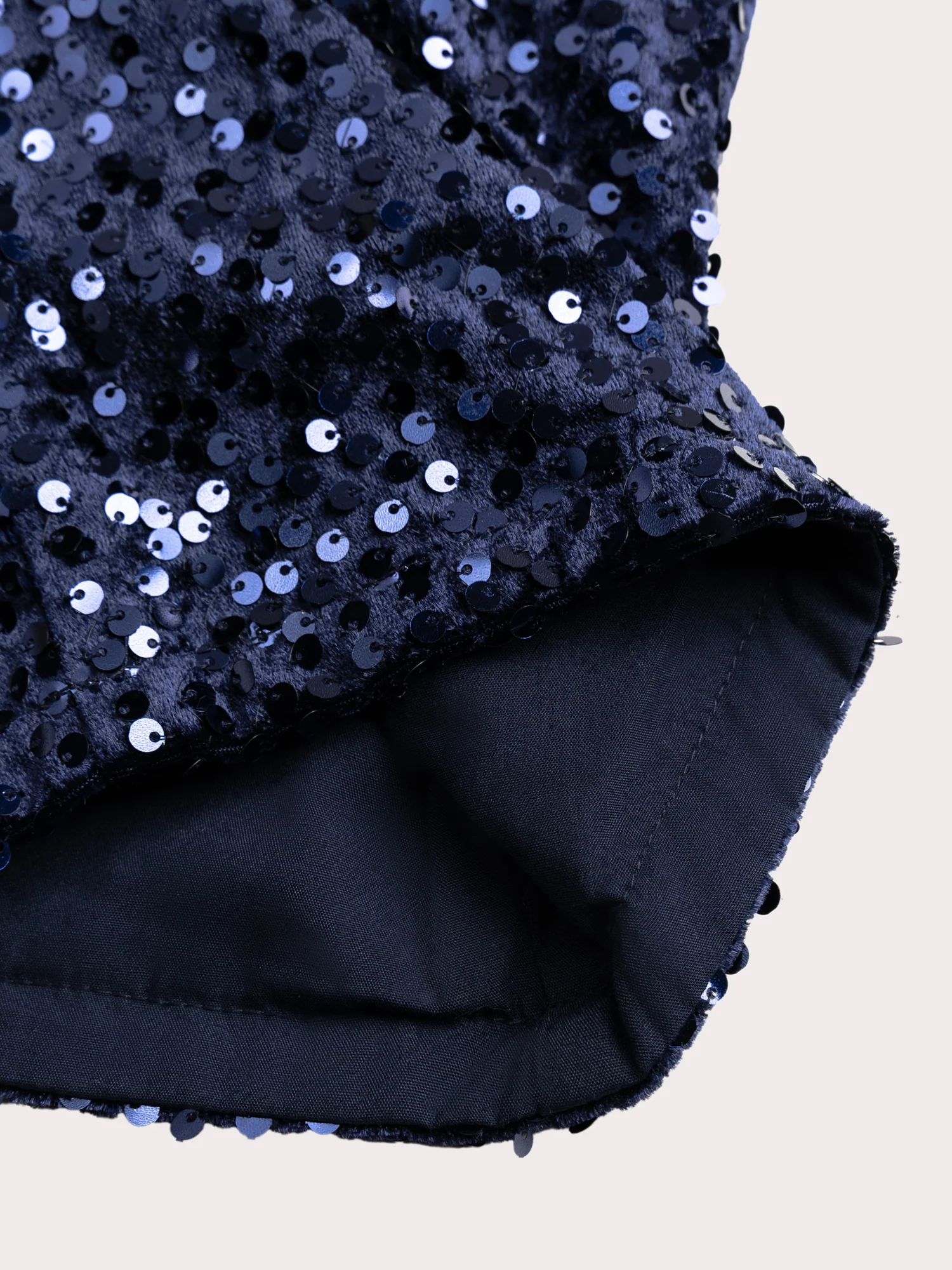 Pantalon à sequins bleu - Image 4