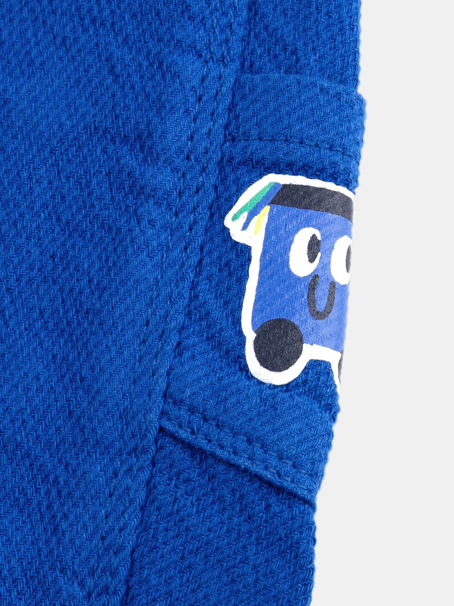 Pantalon de style "Cargo" Bleu Cobalt pour bébé garçon - Image 6