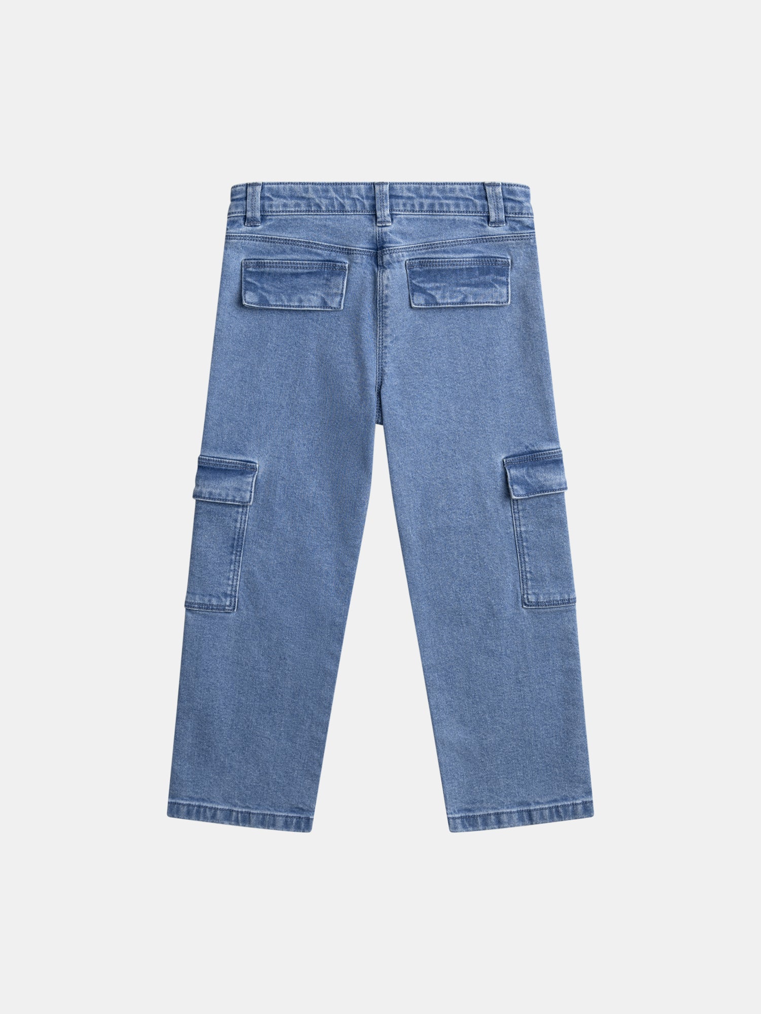 Pantalon cargo en denim pour fille - Image 7