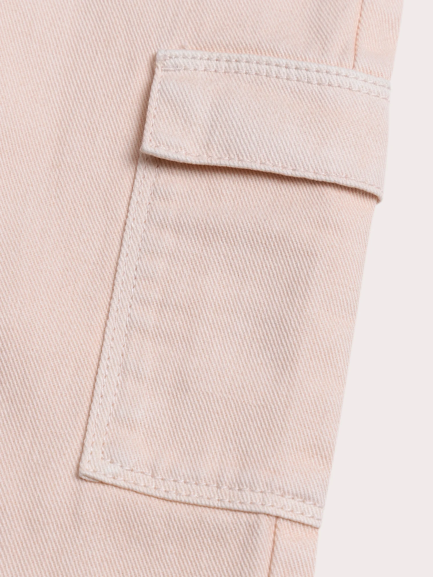 Pantalon cargo rose pale - Image 3