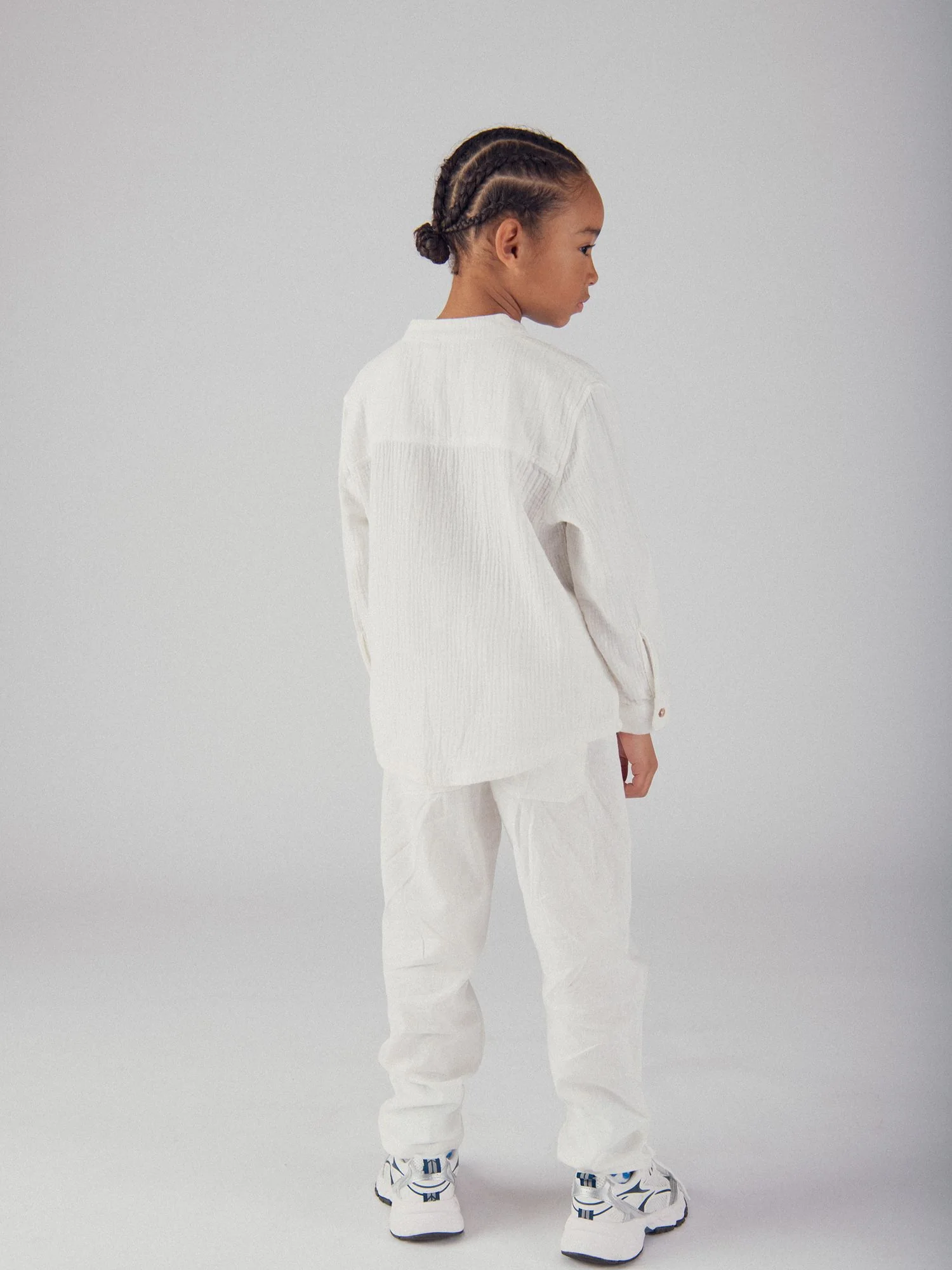 Pantalon écru à poches pour garçon - Image 5
