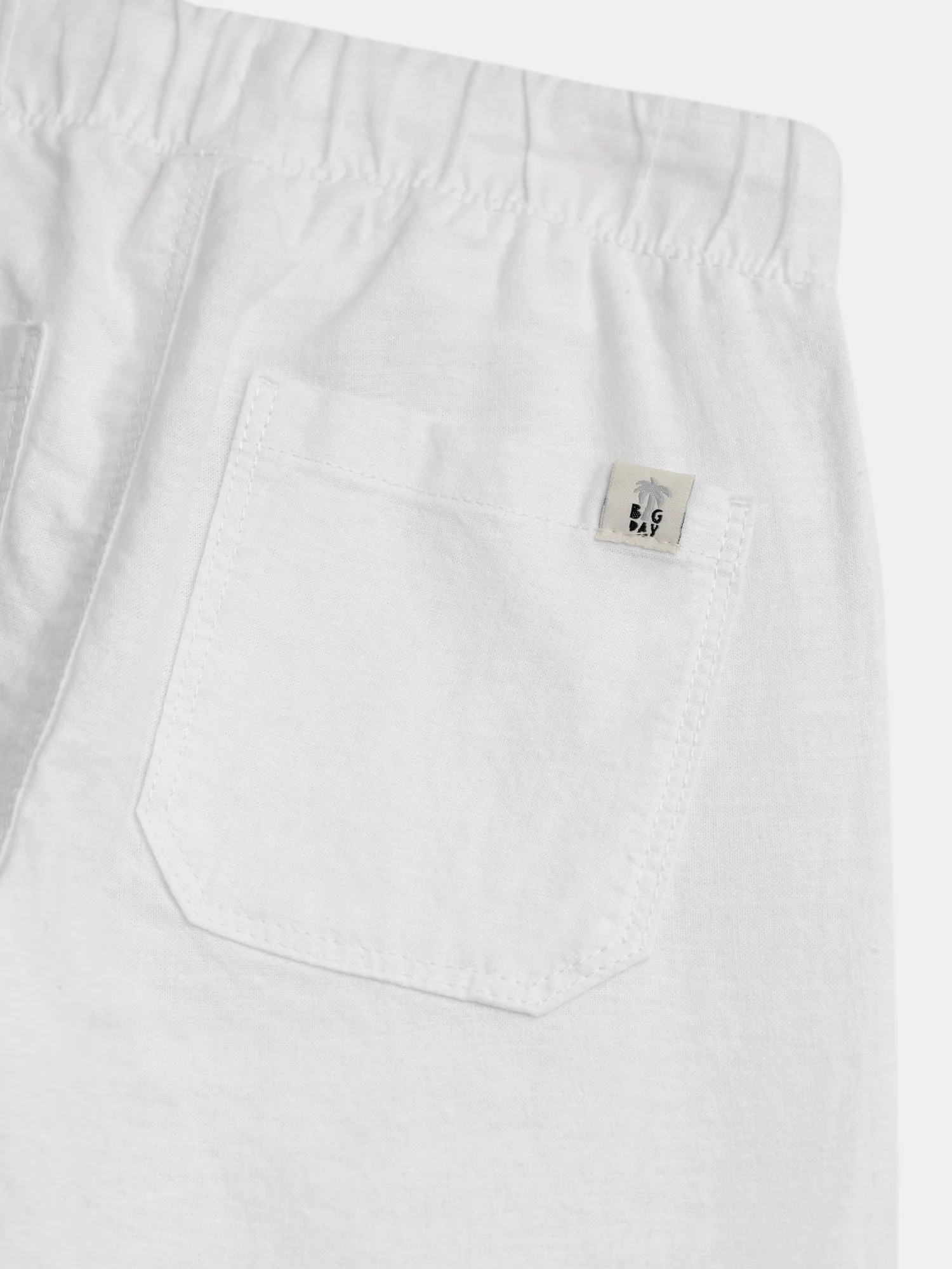 Pantalon écru à poches pour garçon - Image 7