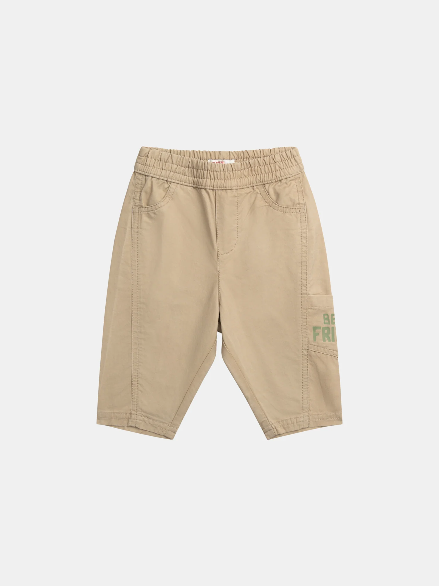 Pantalon effet cargo marron pour bébé garçon