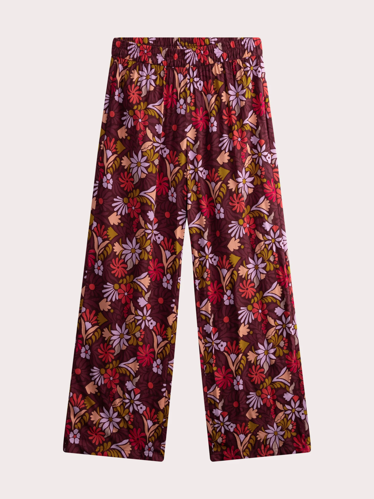 Pantalon fluide imprimé pour femme