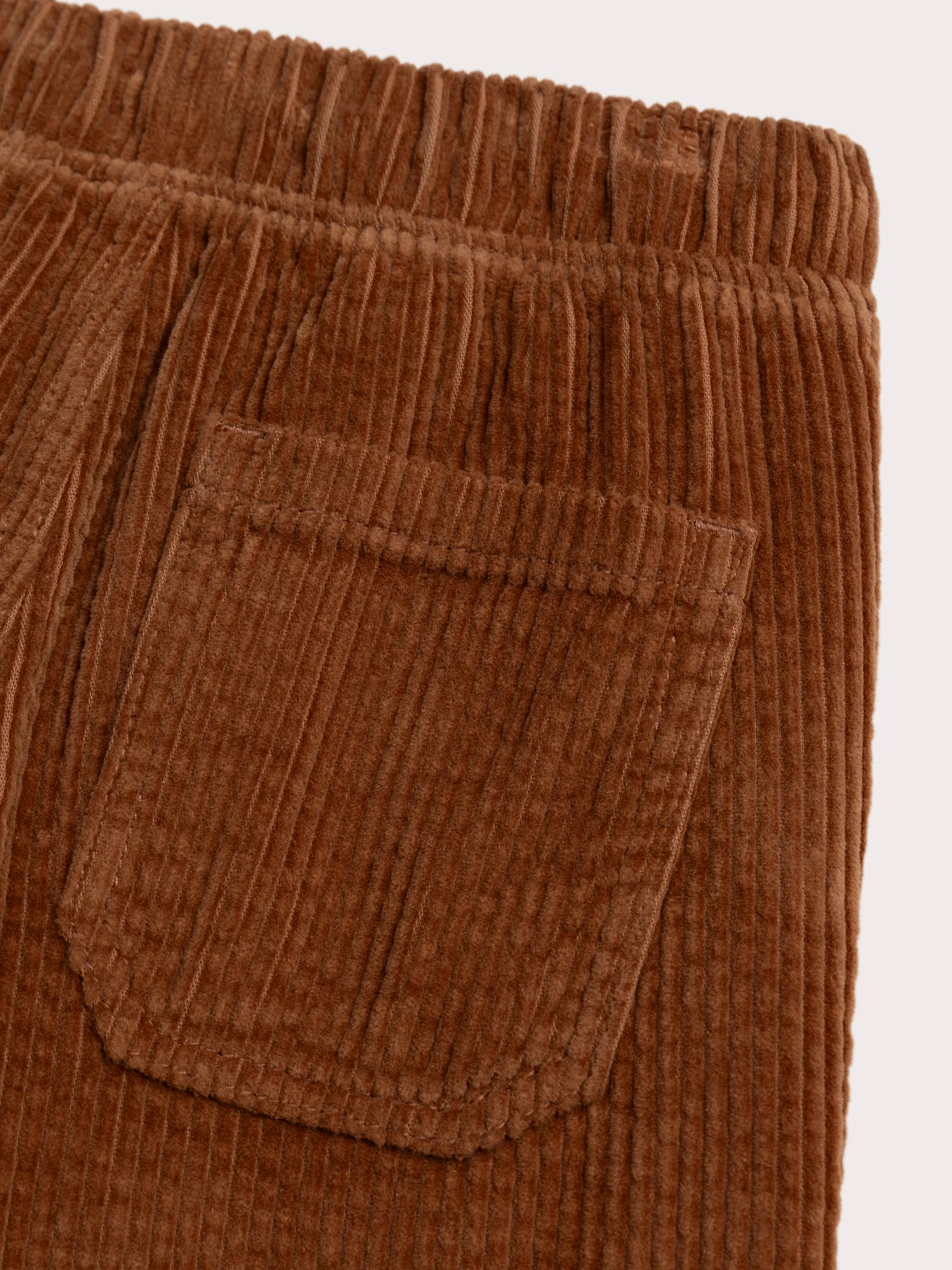 Pantalon caramel en velours côtelé double chaud - Image 5
