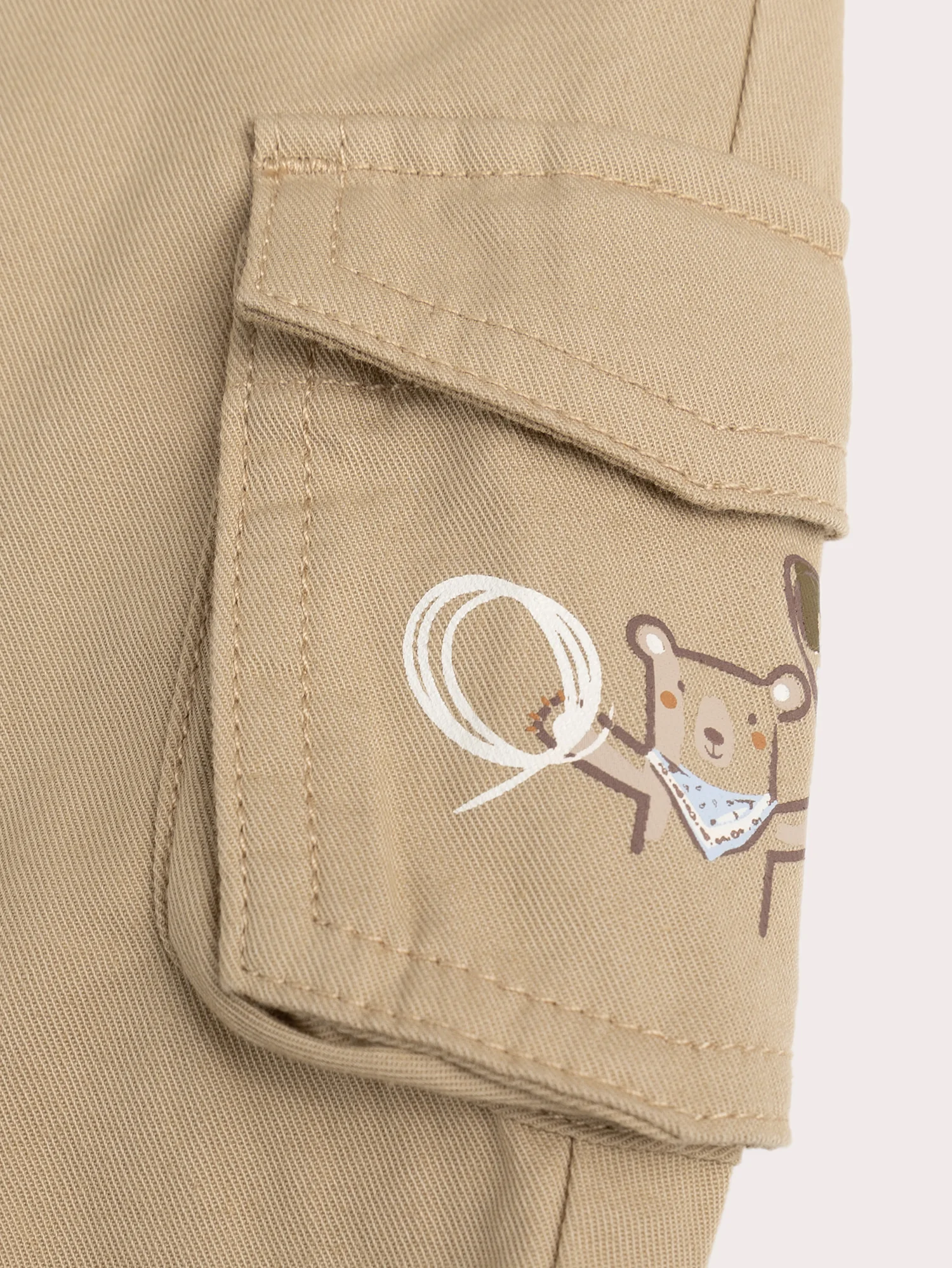Pantalon noisette bébé garçon - Image 3