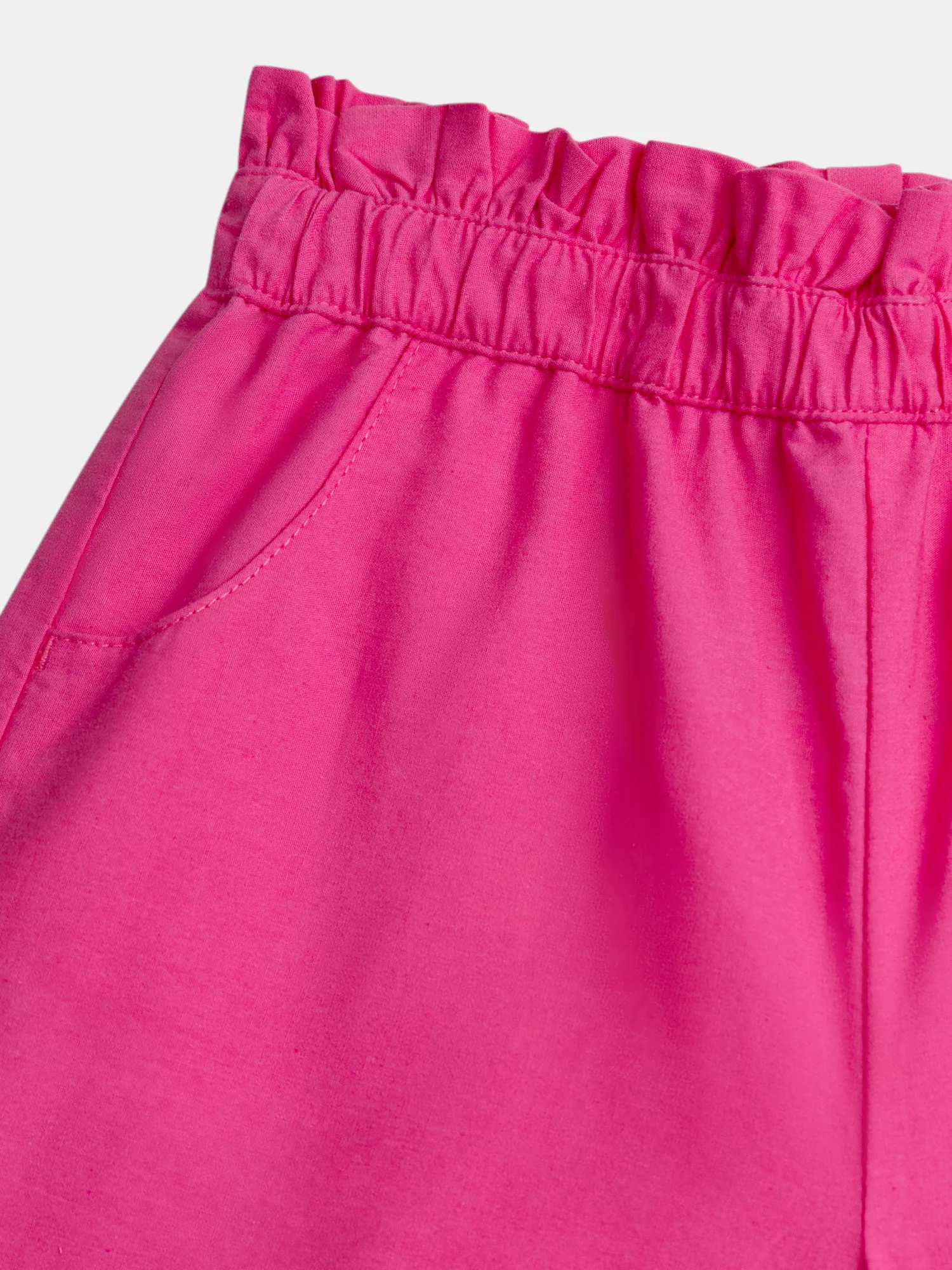 Pantalon rose en broderie anglaise pour fille - Image 4