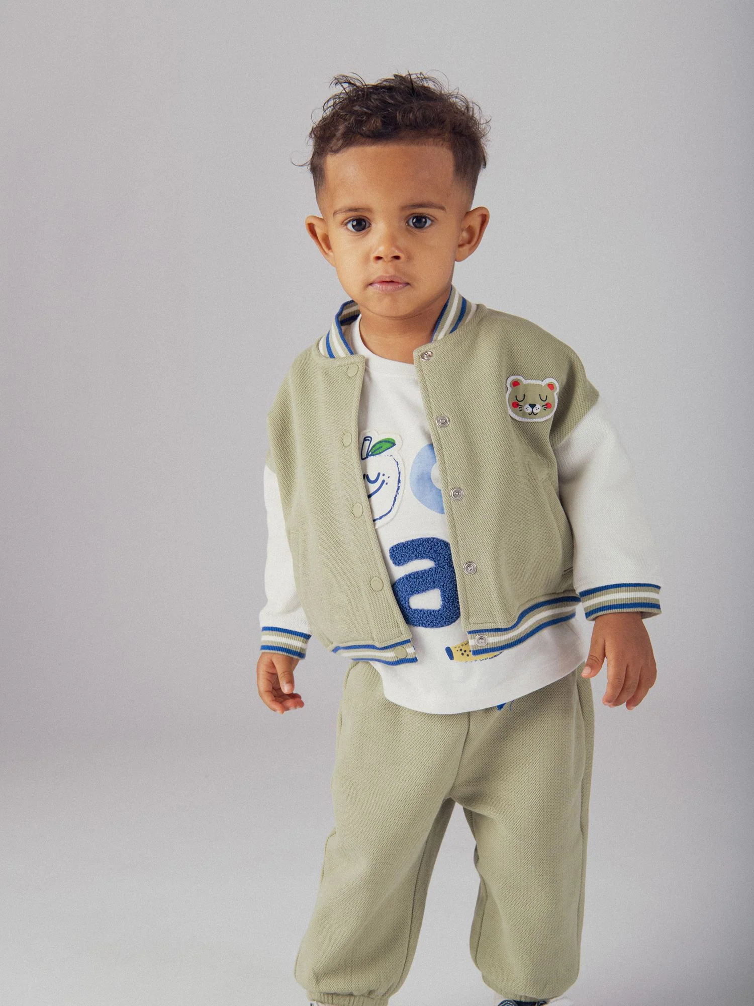 Pantalon Sporty kaki tigre pour bébé garçon - Image 2