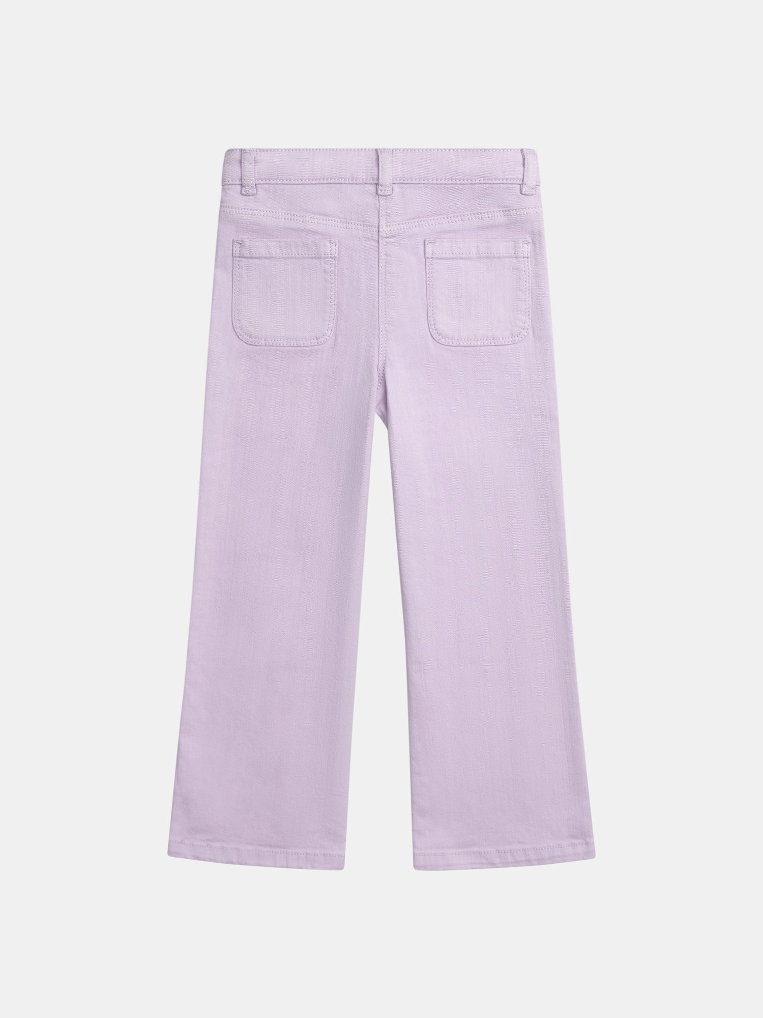 Pantalon violet en twill pour fille - Image 4