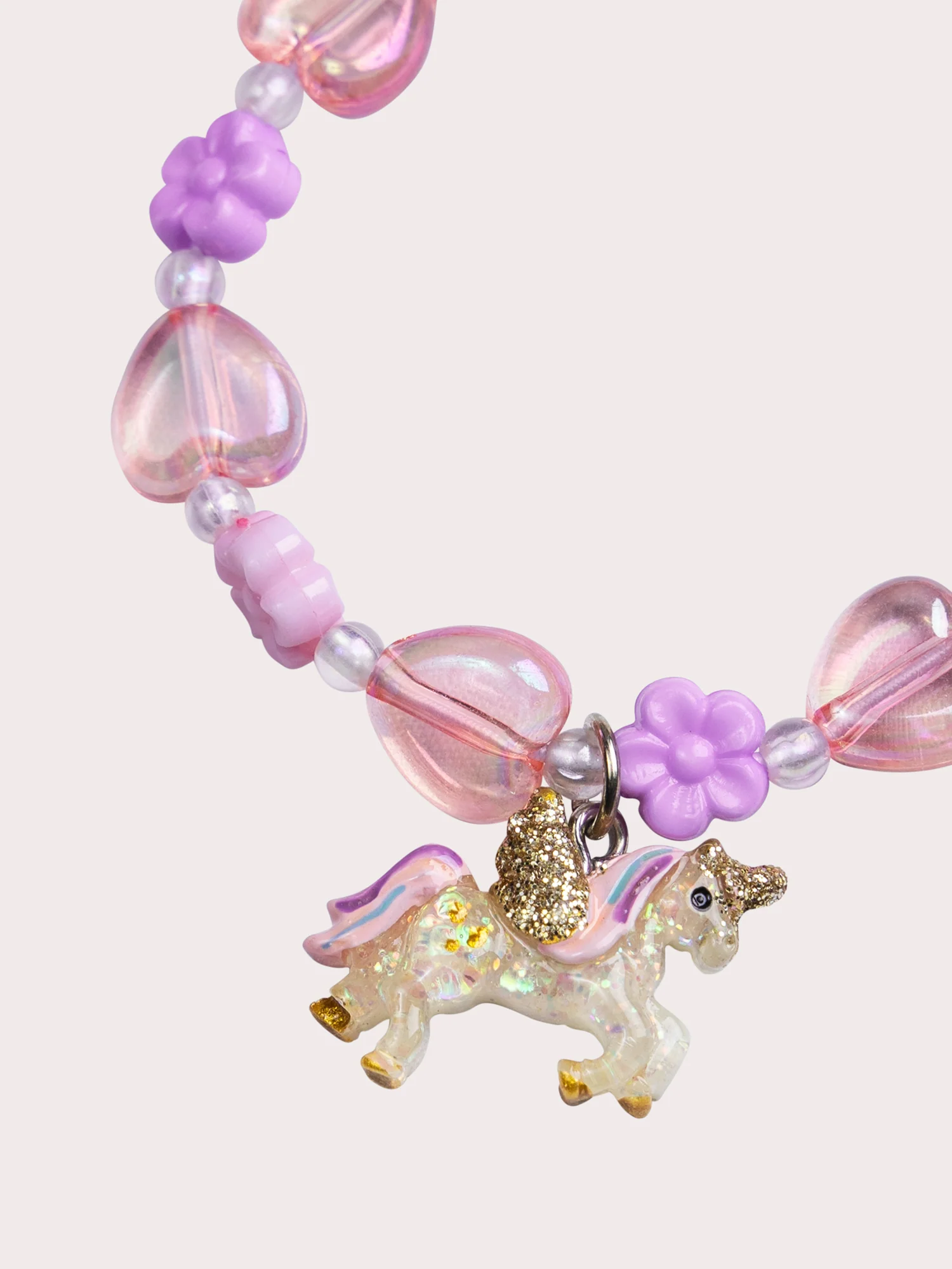 Parure collier et bracelet licorne pour fille - Image 3