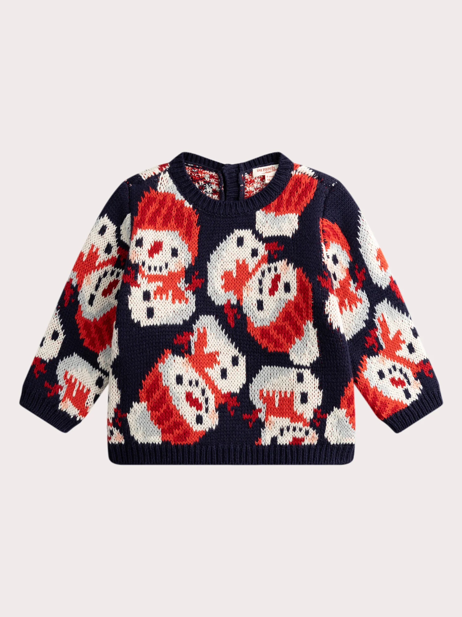 Pull à motif hivernal pour bébé garçon