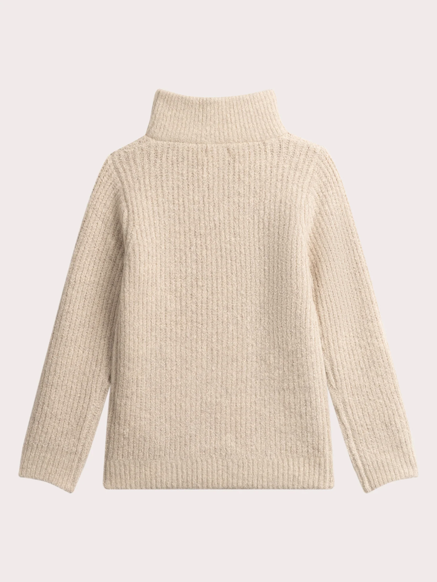 Pull col camionneur beige pour garçon - Image 3