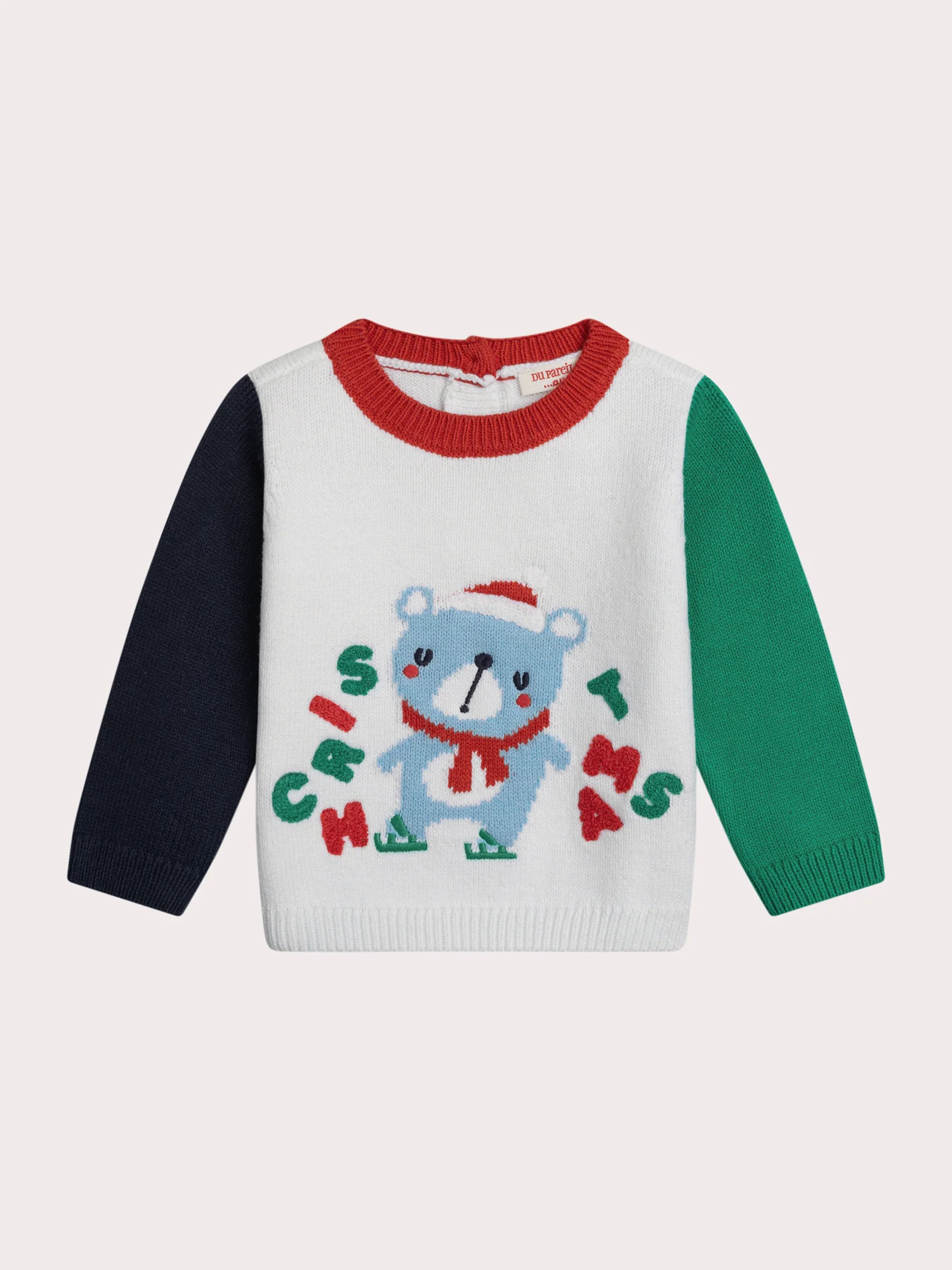 Pull ourson pour bébé garçon