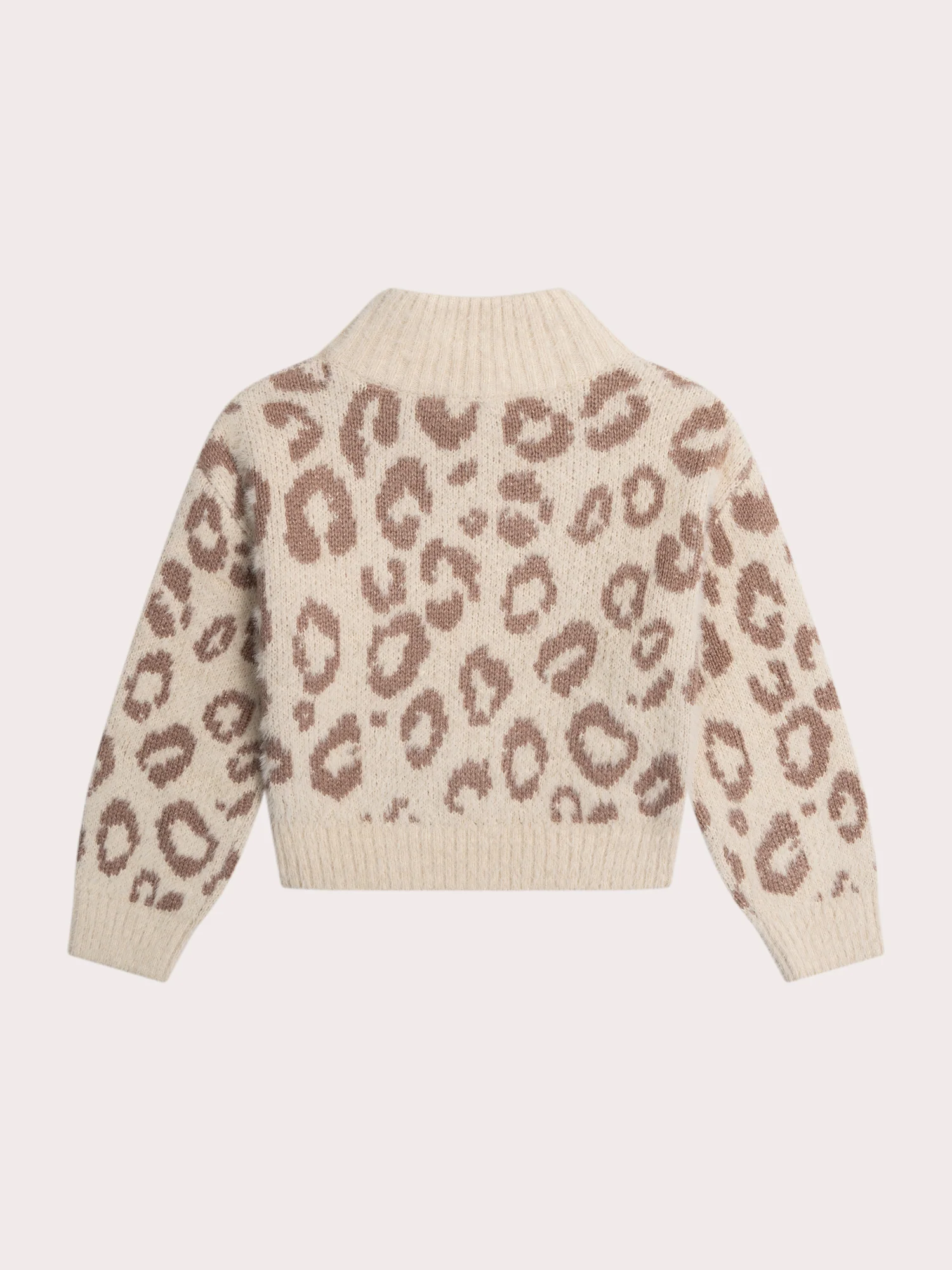 Pull tricoté en jacquard à motif tacheté - Image 3