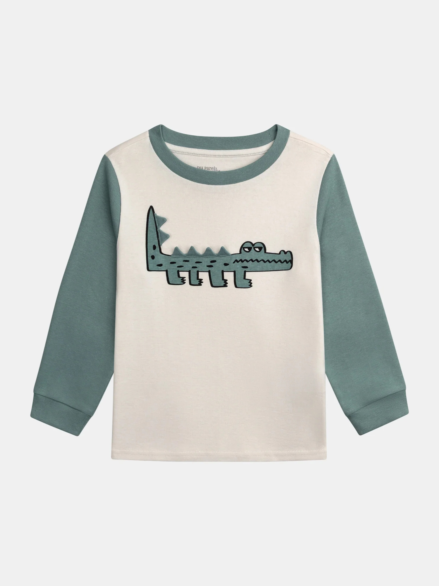 Pyjama bicolore crocodile pour enfant garçon - Image 4