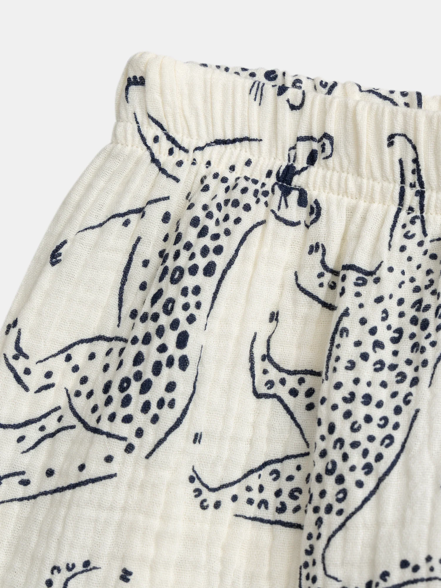 Pyjama chemisier court et imprimé "Léopards Bleus" pour enfant garçon - Image 9