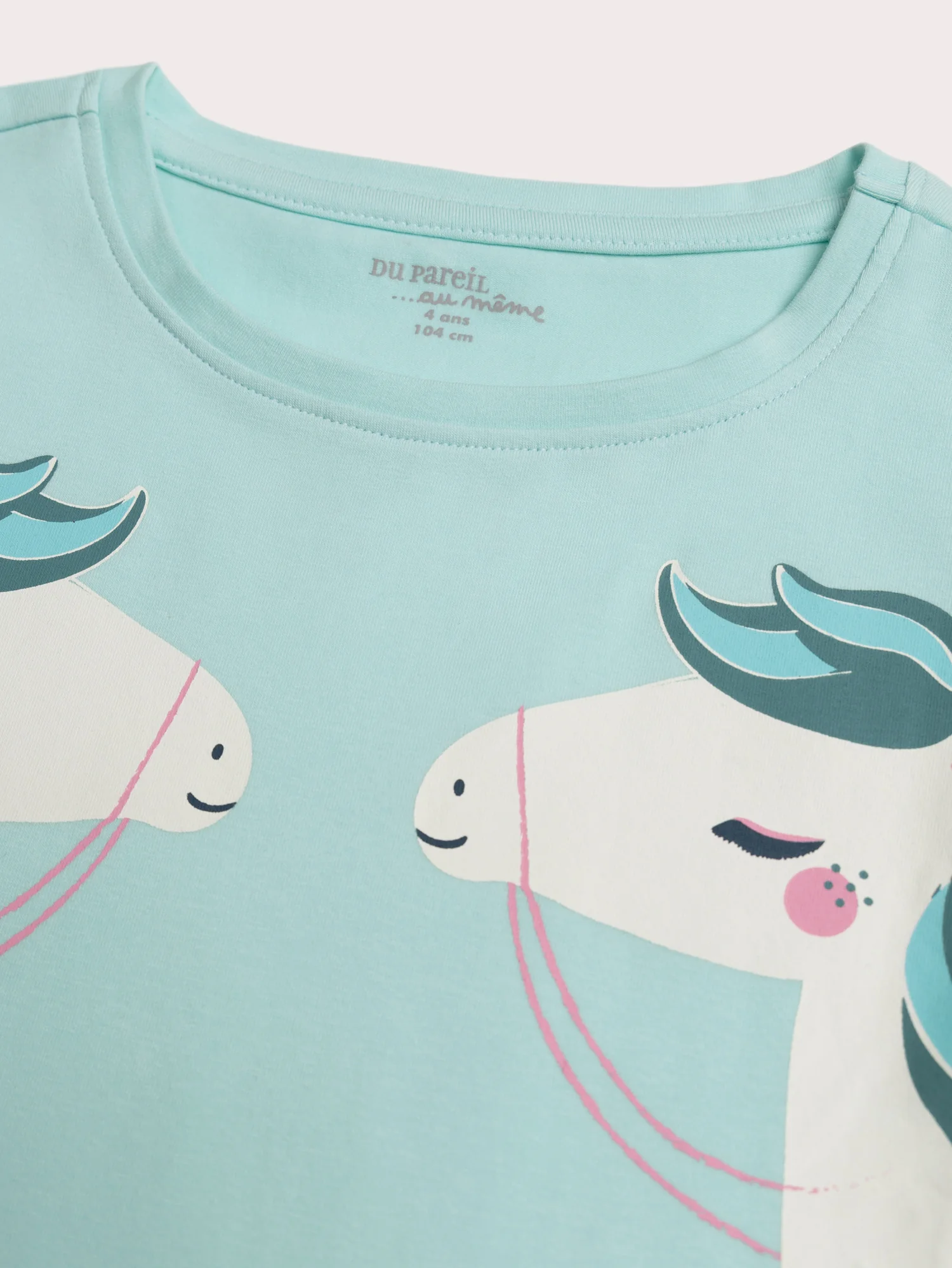 Pyjama cheval pour enfant fille - Image 4