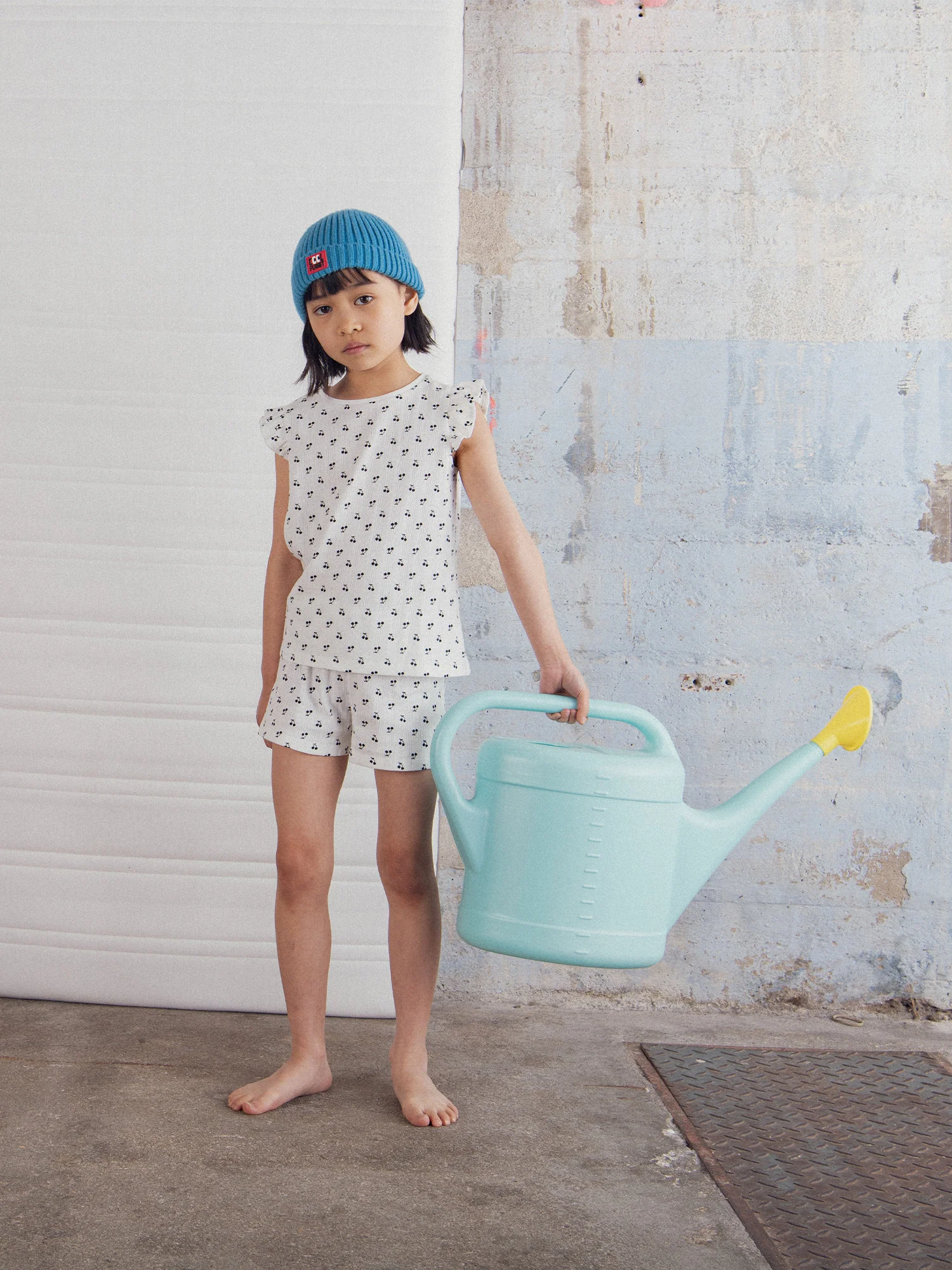 Pyjama court imprimé "CERISE" pour enfant fille - Image 2