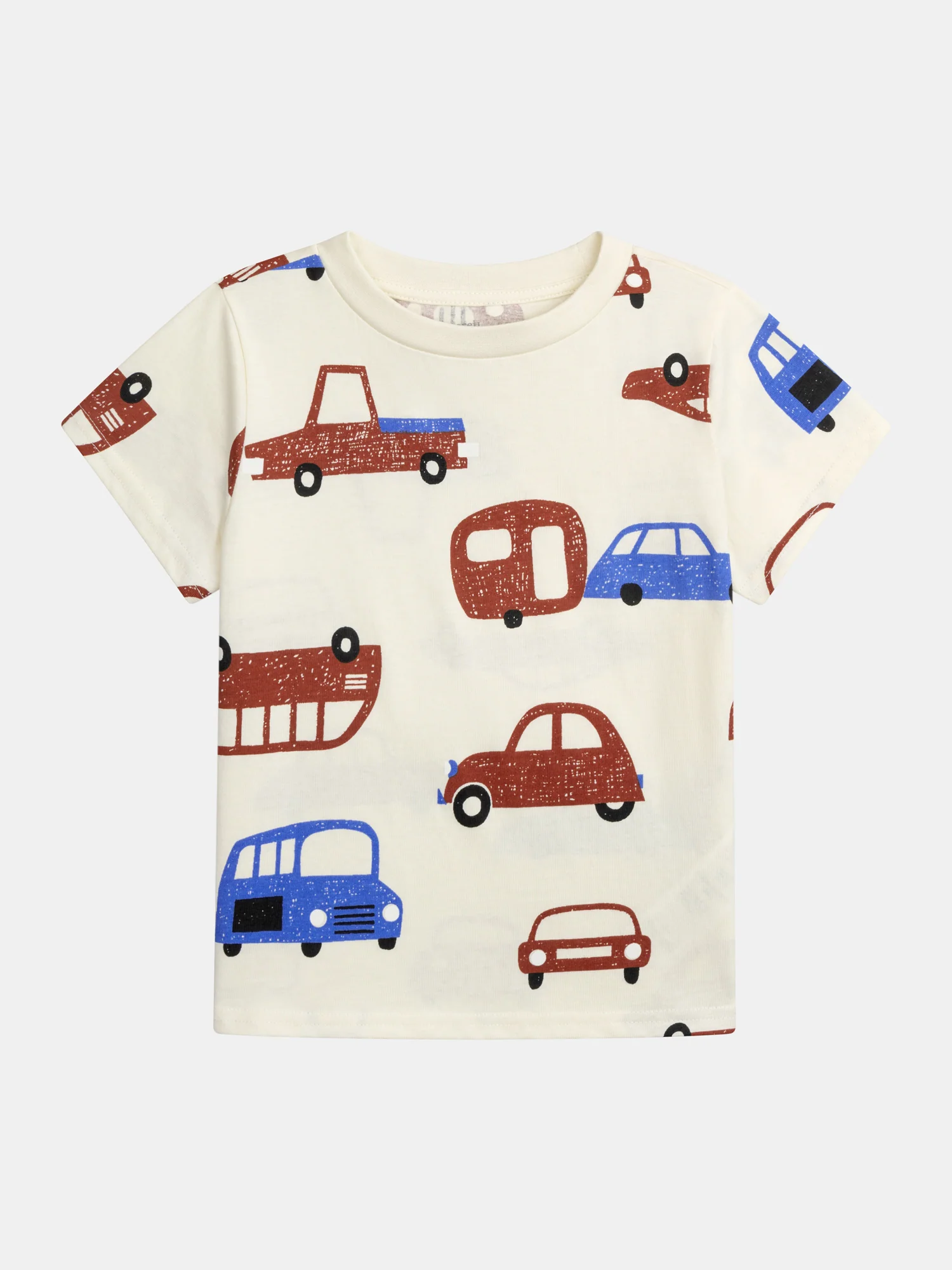 Pyjama court phosphorescent à imprimé "Voitures Rétro" pour enfant garçon - Image 2
