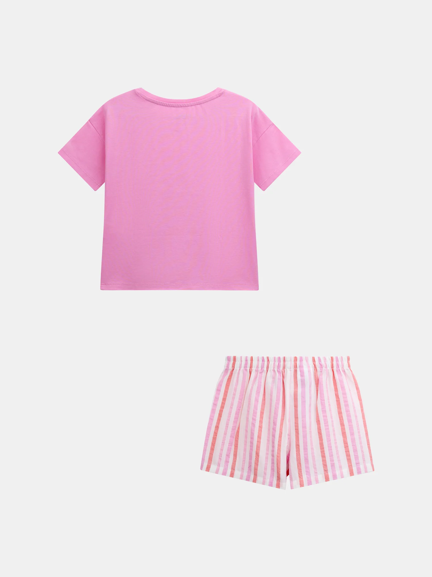 Pyjama court rose avec imprimé "Playa Fiesta" pour enfant fille - Image 10