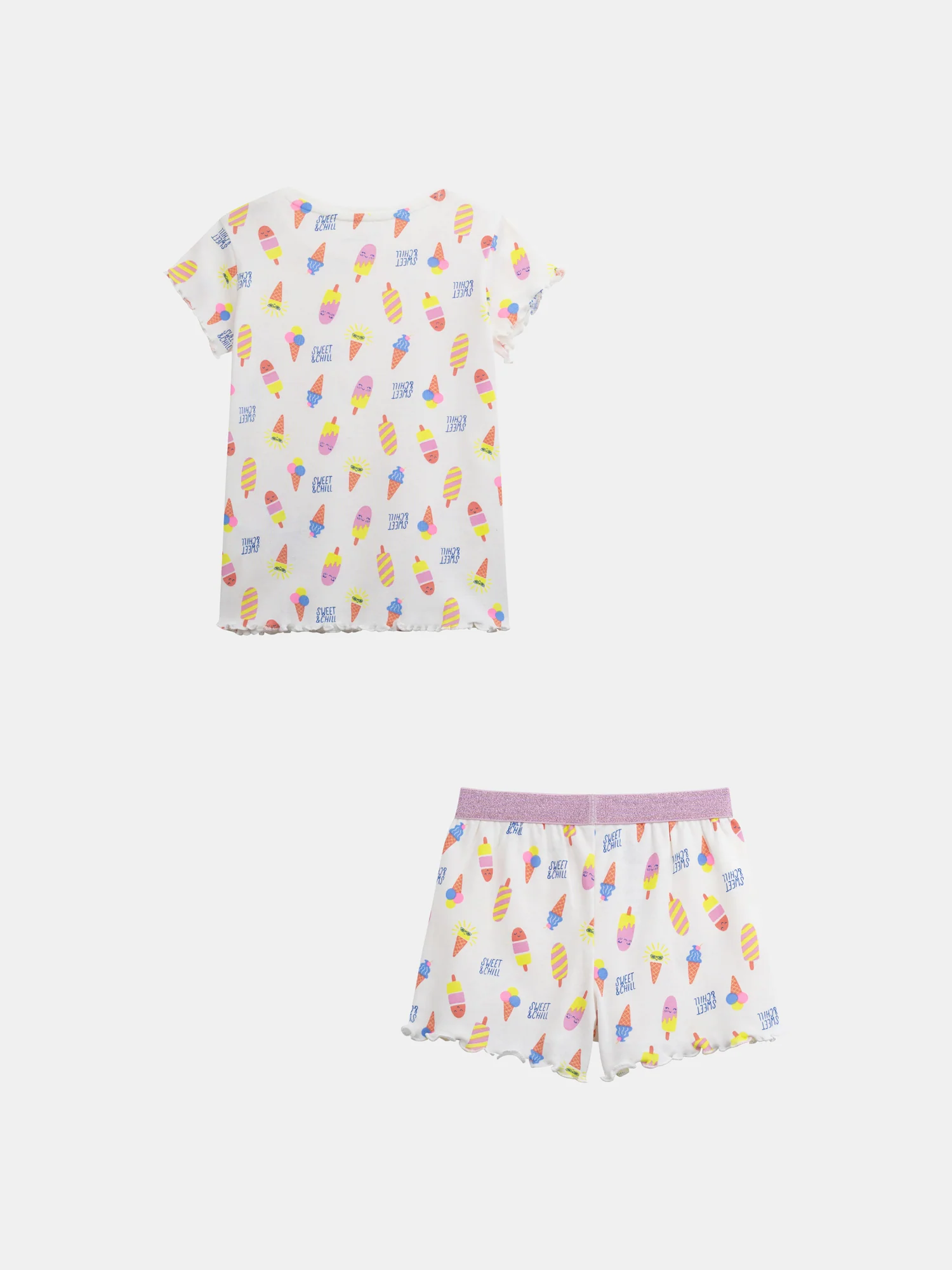 Pyjama court "SWEET & CHILL" pour enfant fille - Image 11