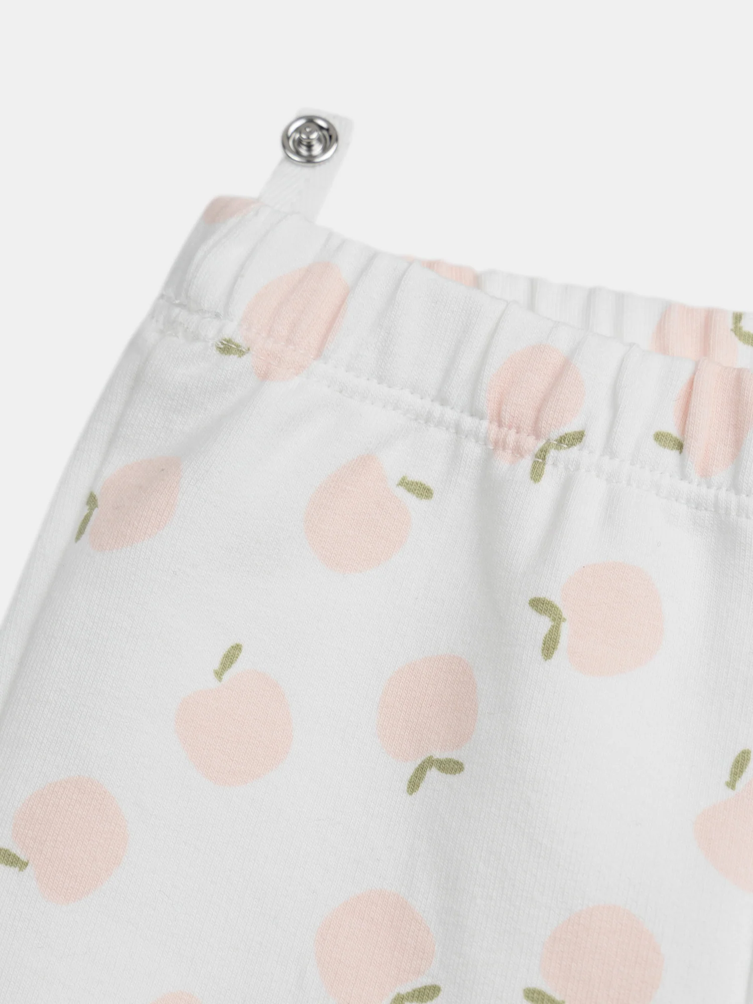 Pyjama écru à motif pomme pour bébé fille - Image 6