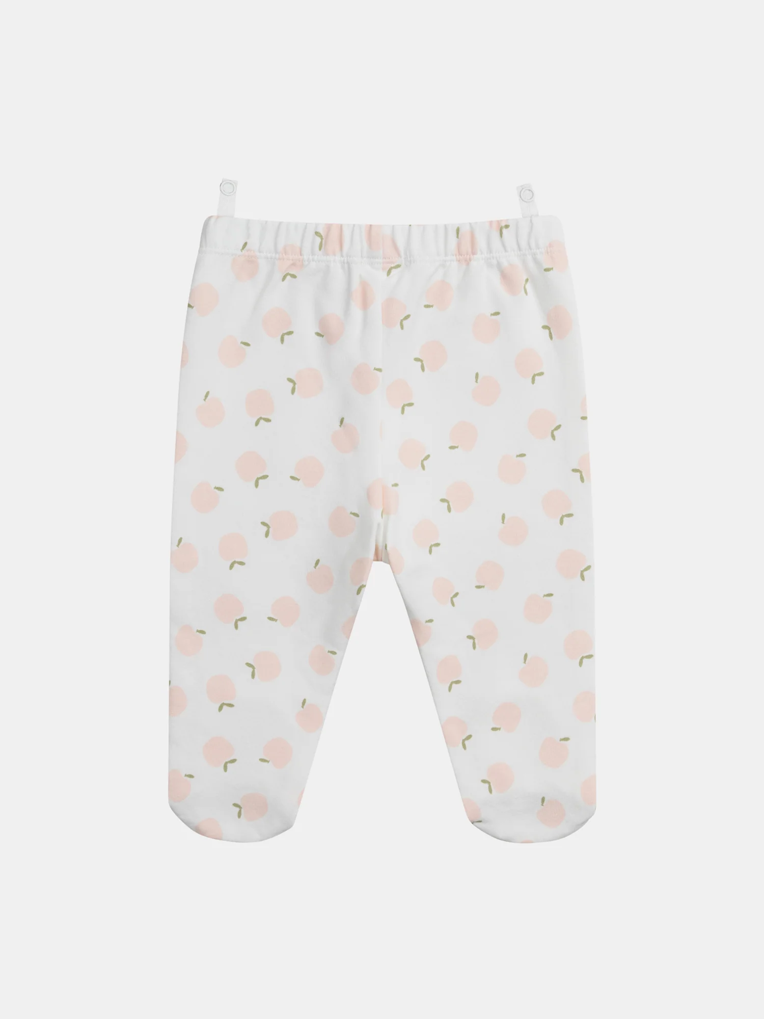 Pyjama écru à motif pomme pour bébé fille - Image 7